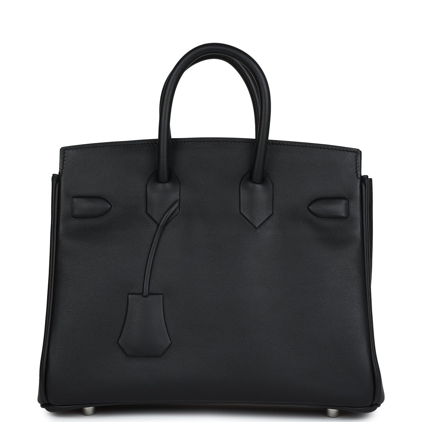 Hermes Birkin 25 Shadow Black Swift Palladium Hardware