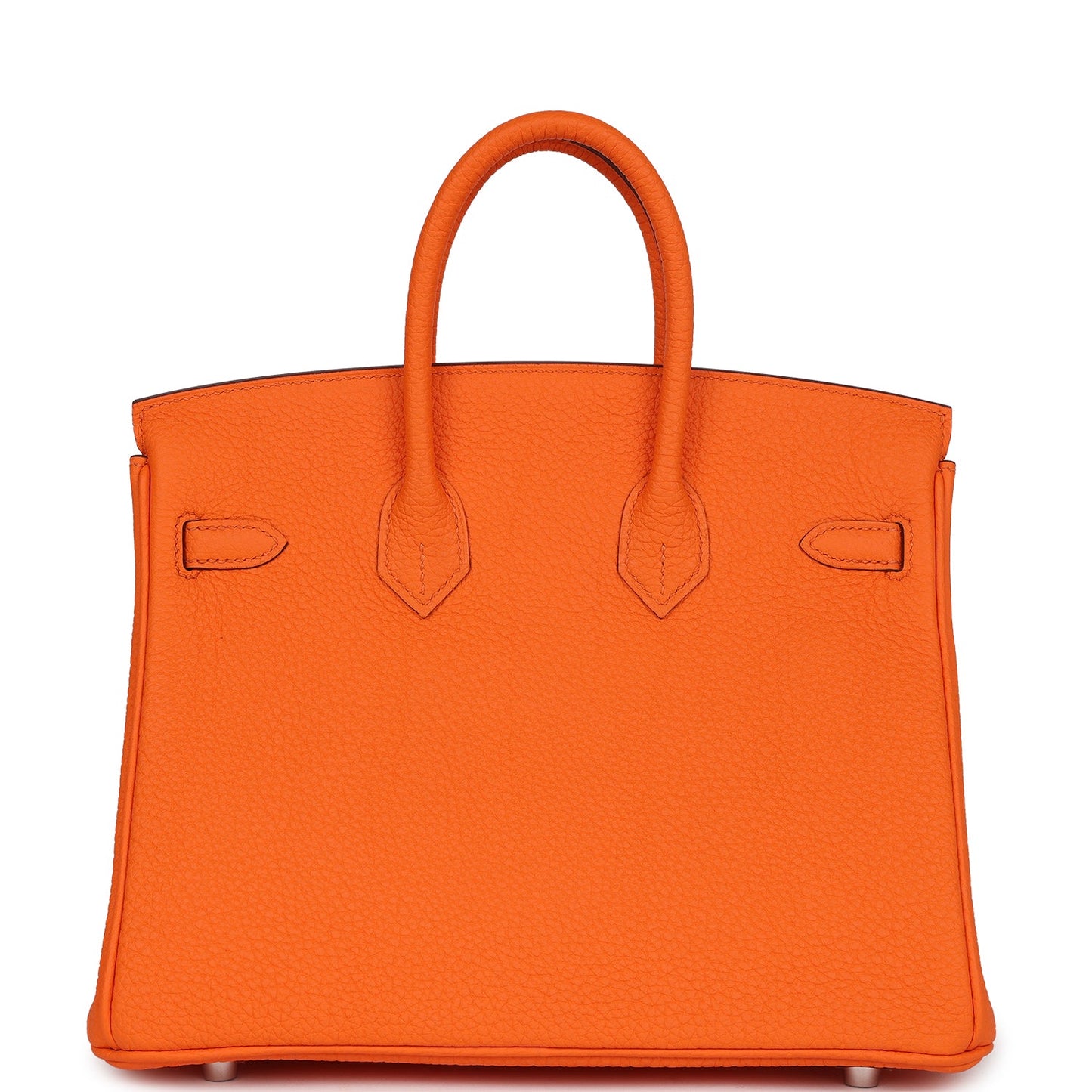 Hermes Birkin 25 Orange Minium Togo Palladium Hardware