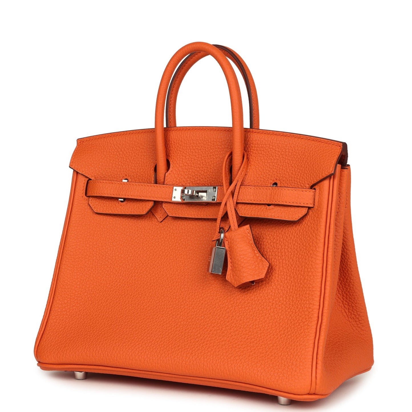 Hermes Birkin 25 Orange H Togo Palladium Hardware