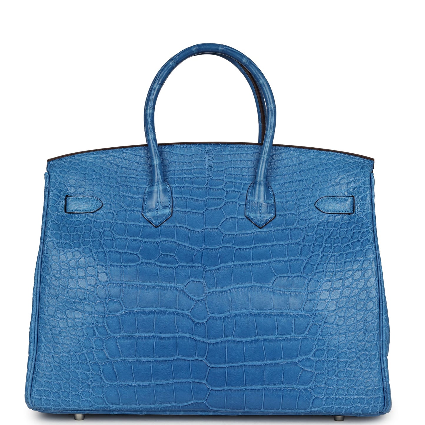 Hermes Birkin 35 Mykonos Matte Alligator Palladium Hardware