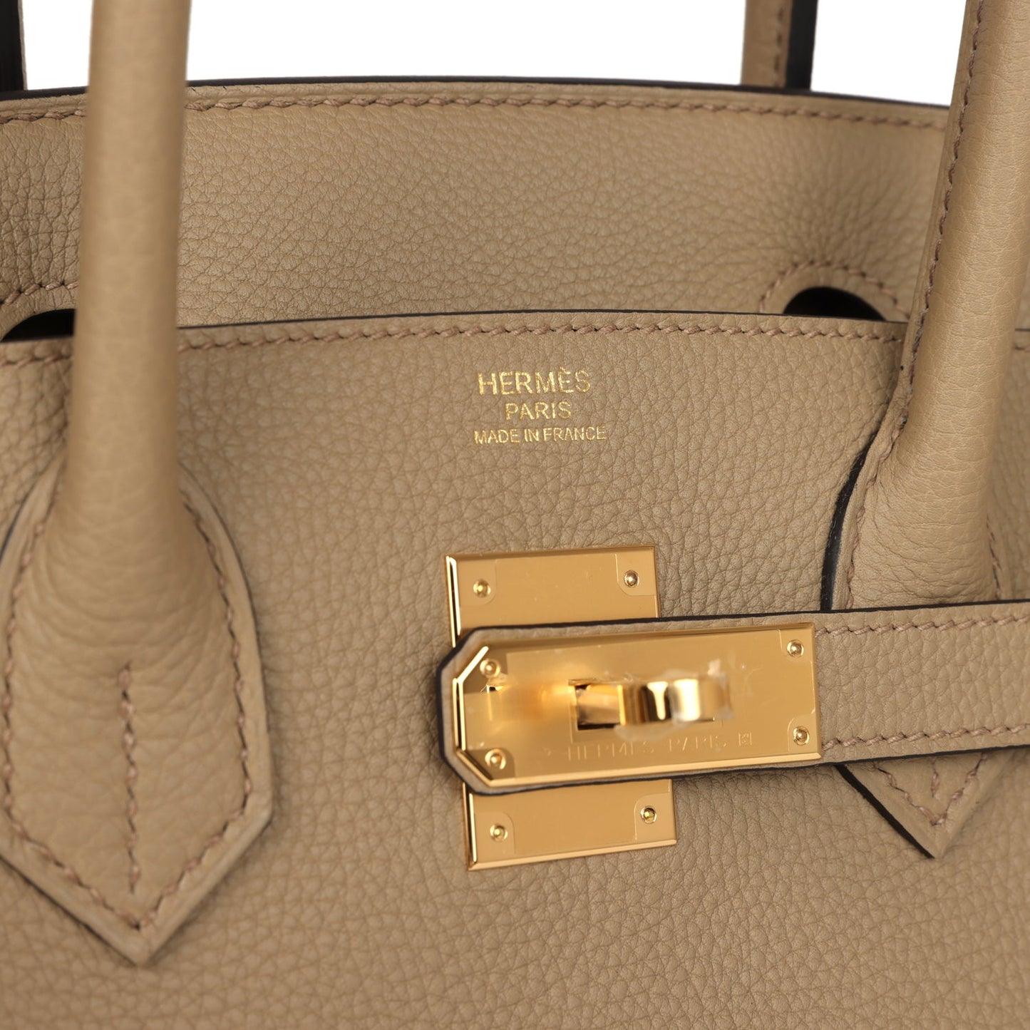 Hermes Birkin 30 Beige Marfa Togo Gold Hardware