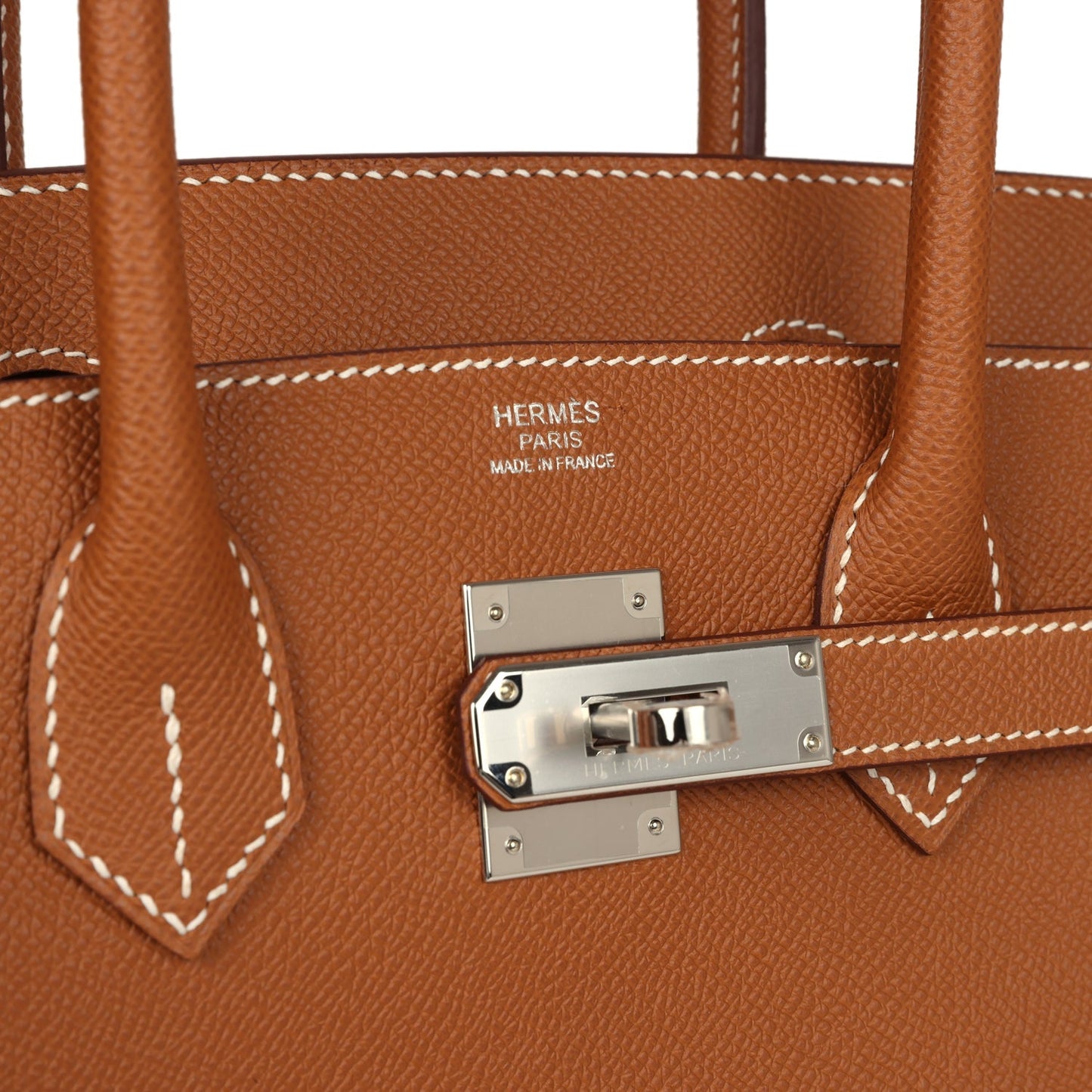 Hermes Birkin 30 Gold Epsom Palladium Hardware