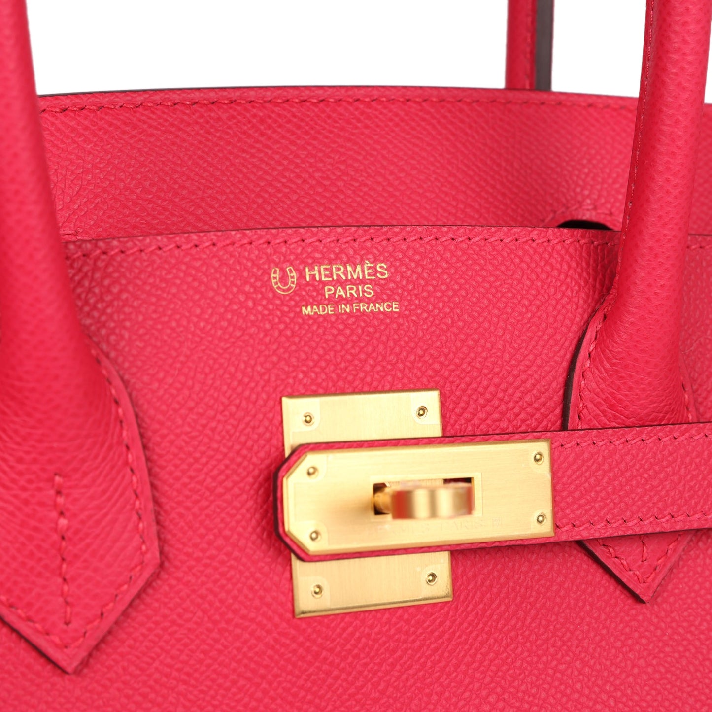 Hermes Special Order (HSS) Birkin 30 Rose Extreme Verso Epsom Brushed Gold Hardware