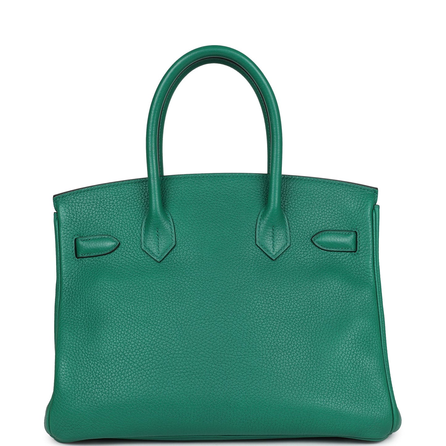 Pre-Owned Hermes Birkin 30 Vert Vertigo Clemence Palladium Hardware