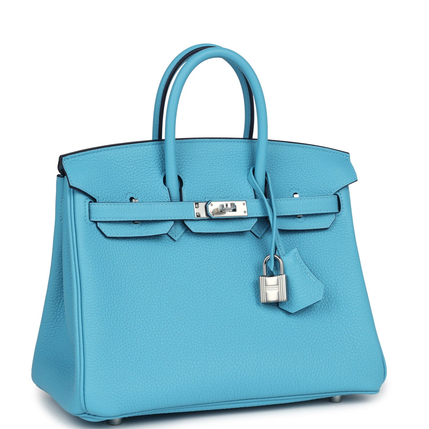 Hermes Birkin 25 Bleu Du Nord Verso Togo Palladium Hardware