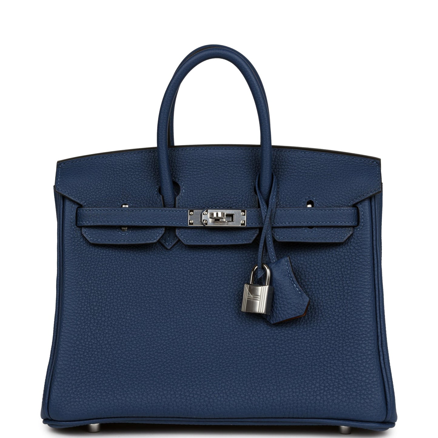 Hermes Birkin 25 Deep Bleu Verso Togo Palladium Hardware