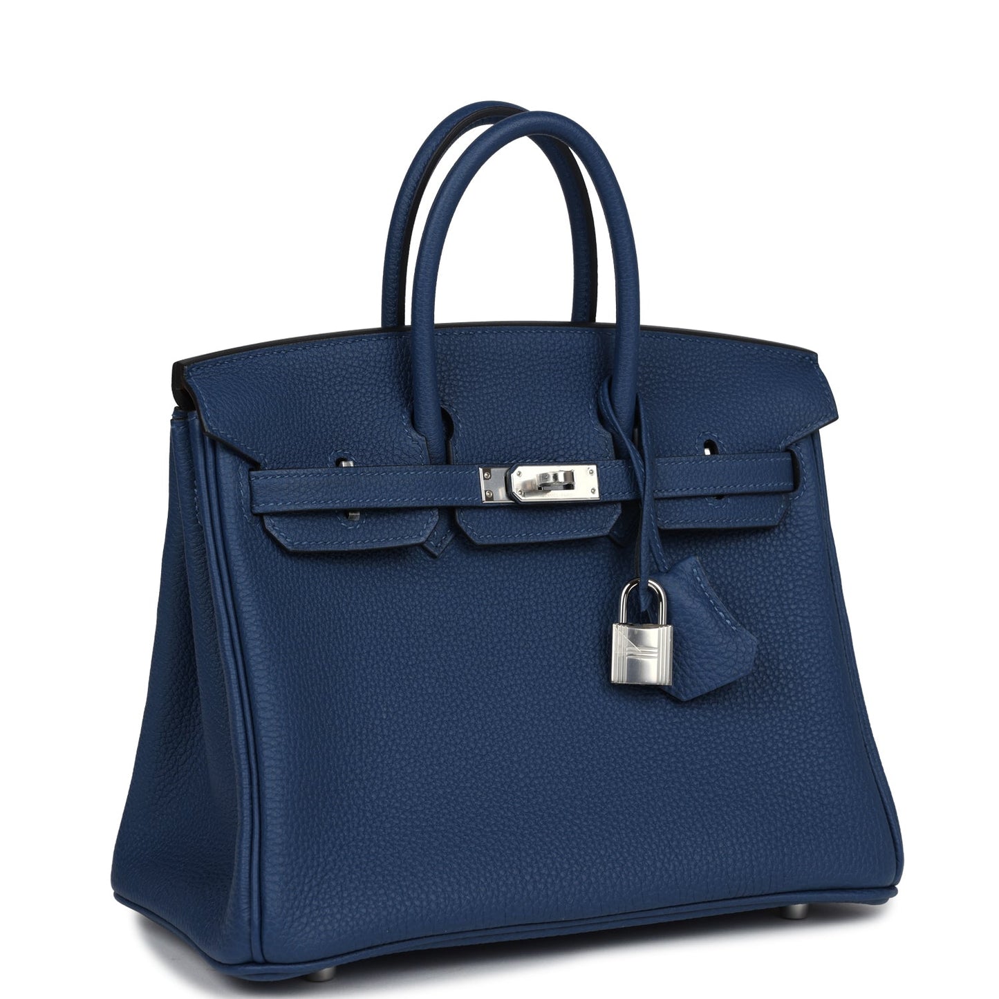 Hermes Birkin 25 Deep Bleu Verso Togo Palladium Hardware