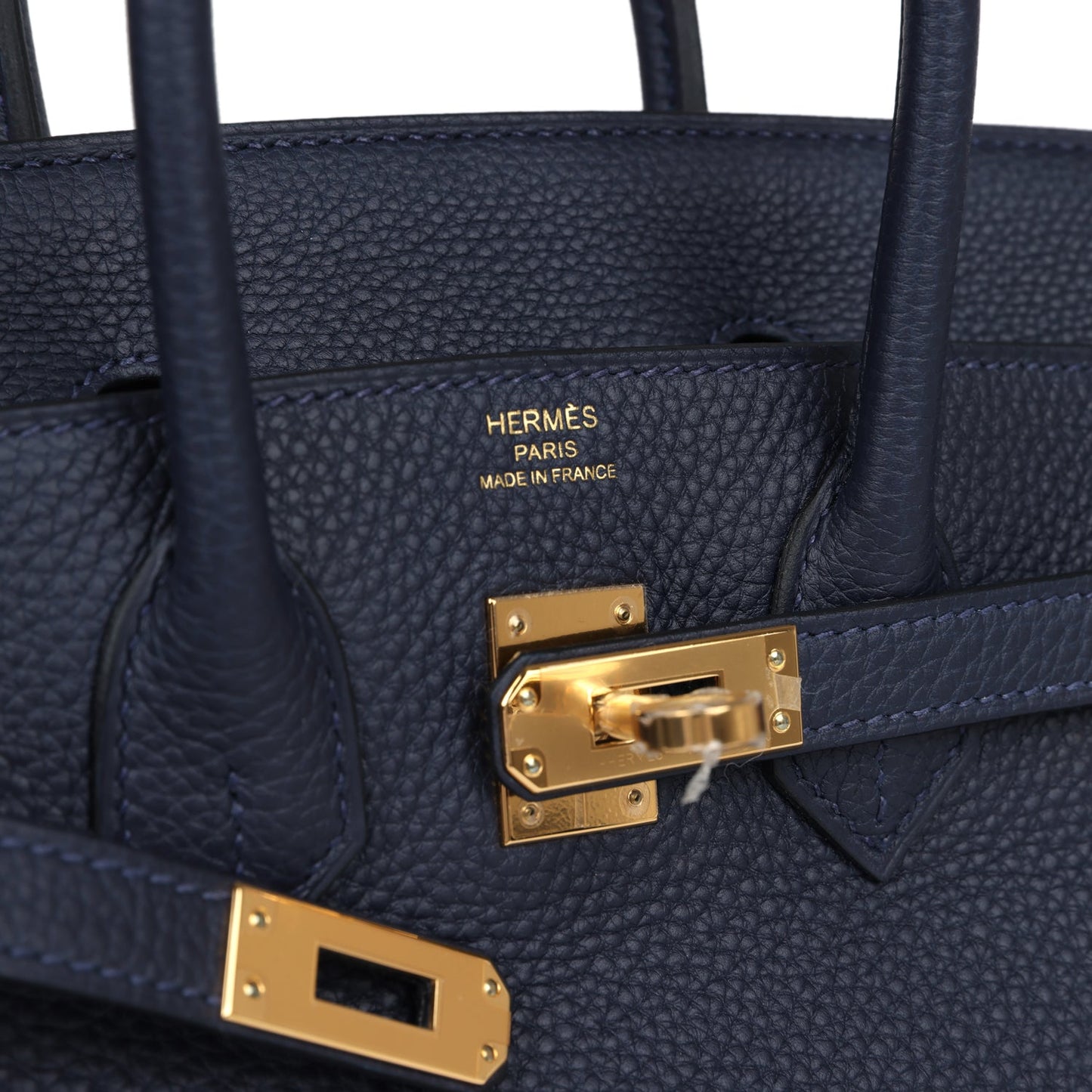 Hermes Birkin 25 Bleu Nuit Togo Gold Hardware