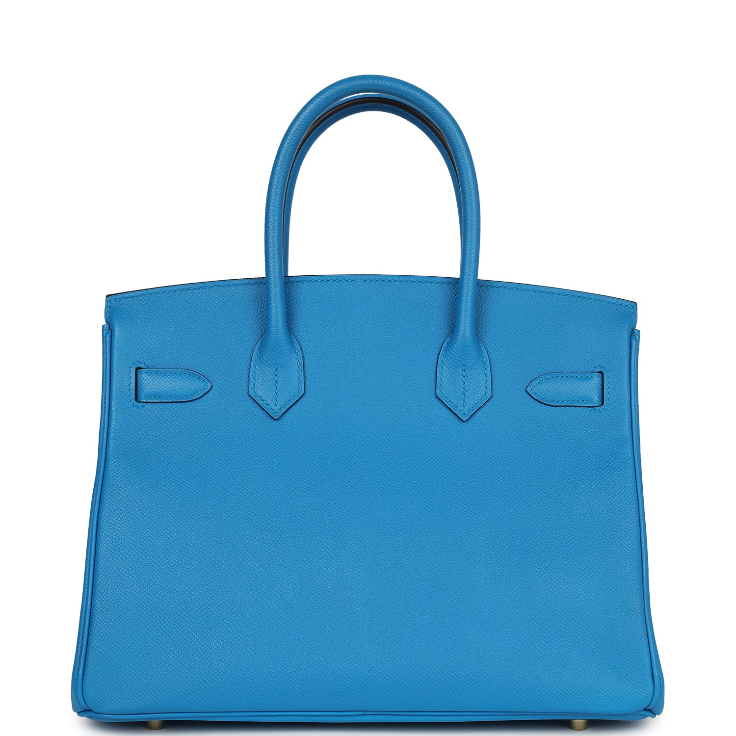 Pre-owned Hermes Birkin 30 Bleu Zanzibar Epsom Gold Hardware - Bob Flawless Skincare 