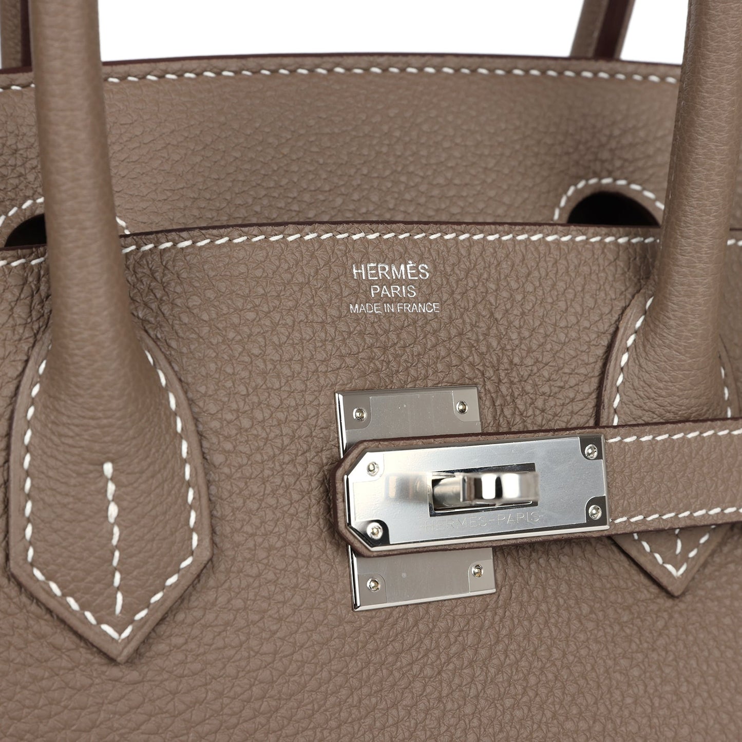 Hermes Birkin 30 Etoupe Togo Palladium Hardware