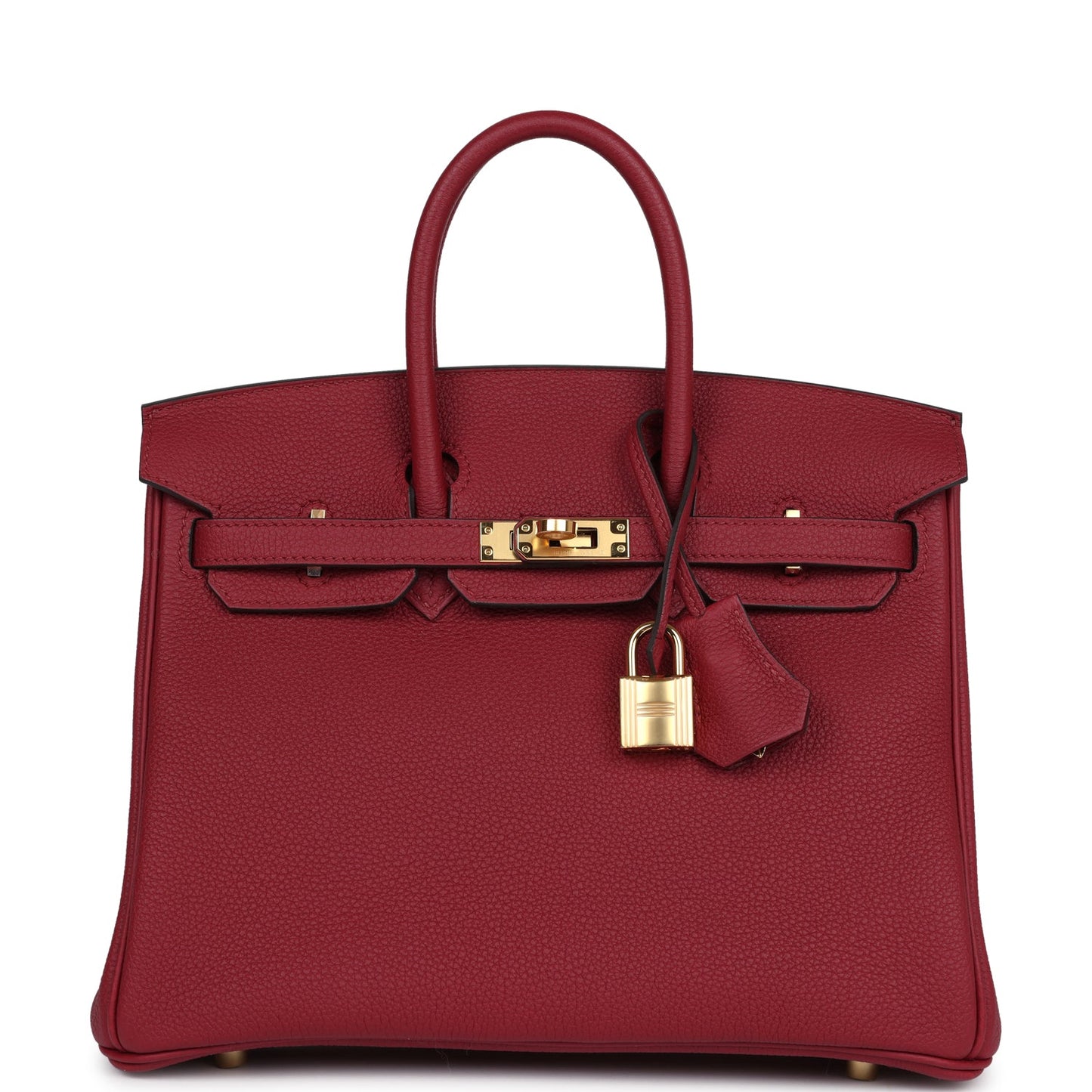 Hermes Birkin 25 Rouge Grenat Togo Gold Hardware