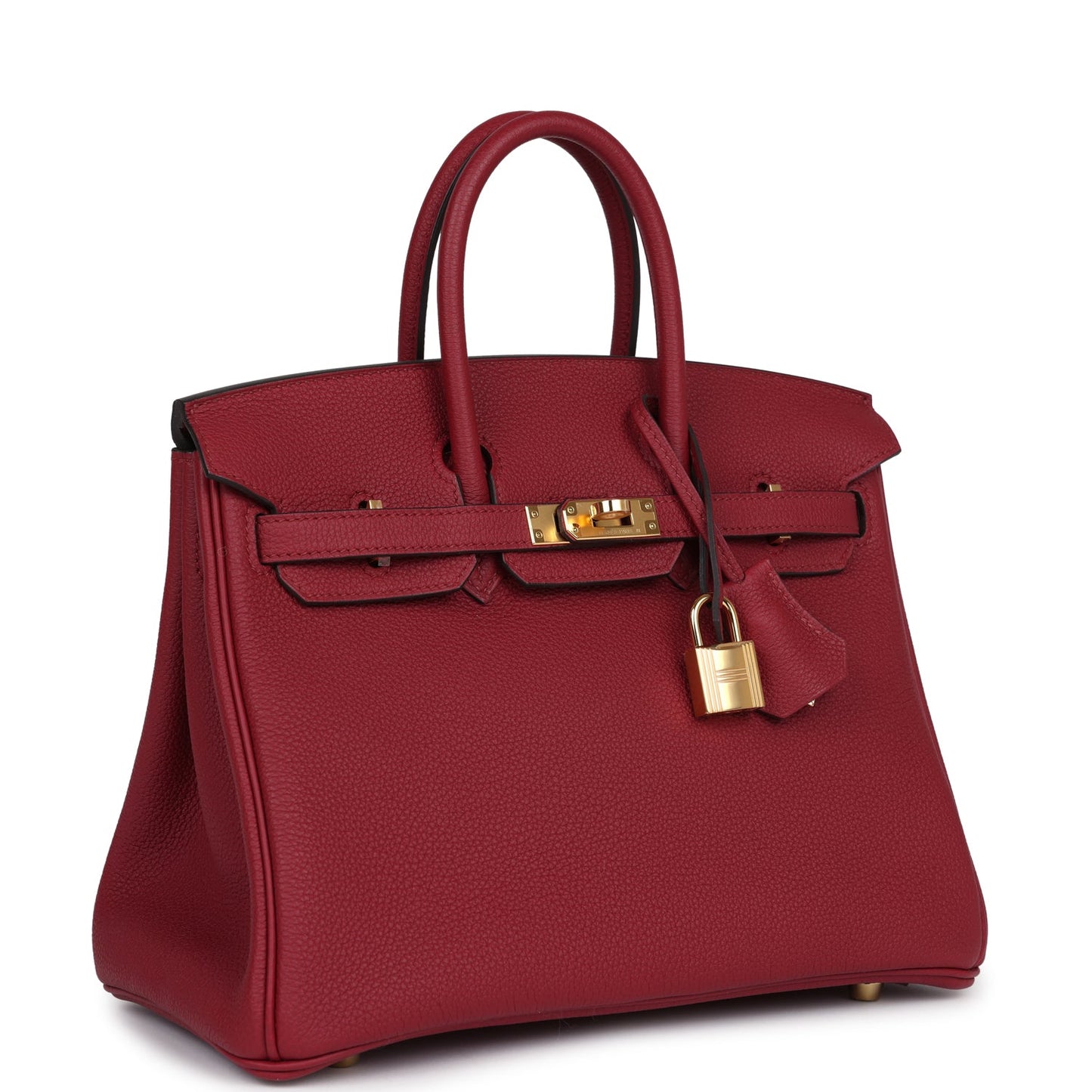 Hermes Birkin 25 Rouge Grenat Togo Gold Hardware