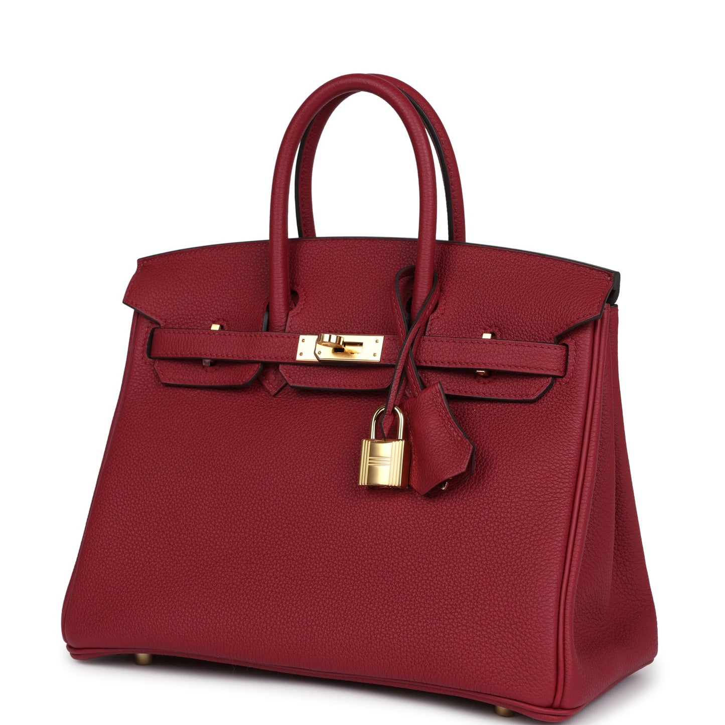 Hermes Birkin 25 Rouge Grenat Togo Gold Hardware