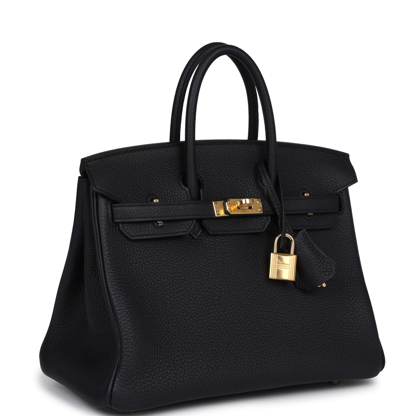 Hermes Birkin 25 Black Togo Gold Hardware