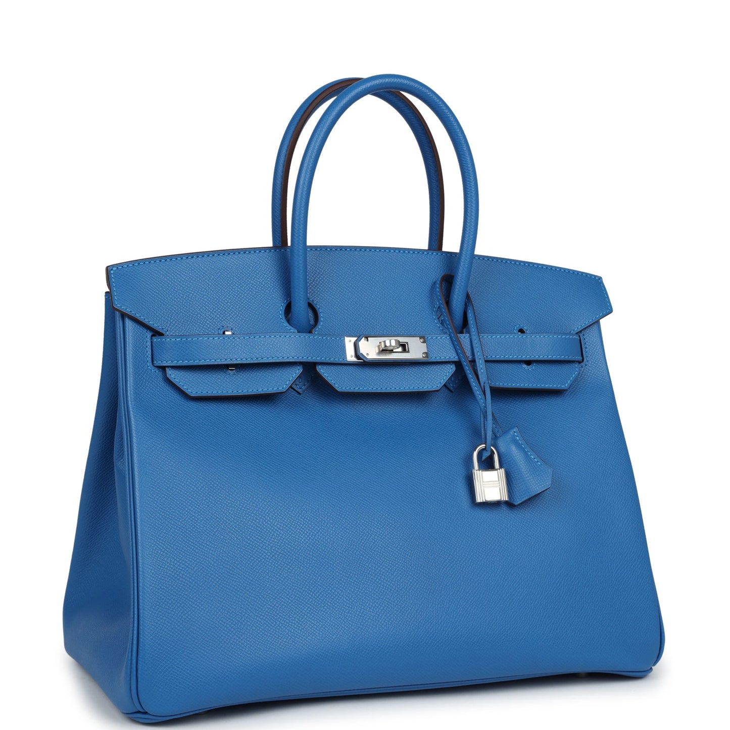 Hermes Birkin 35 Mykonos Epsom Palladium Hardware