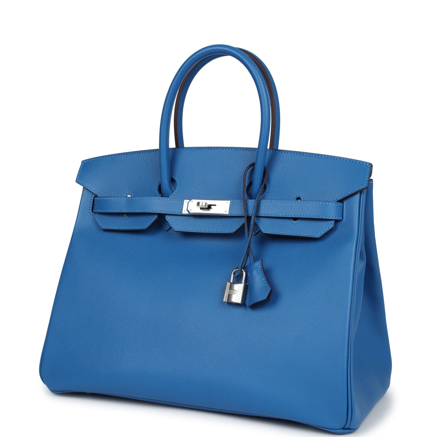 Hermes Birkin 35 Mykonos Epsom Palladium Hardware