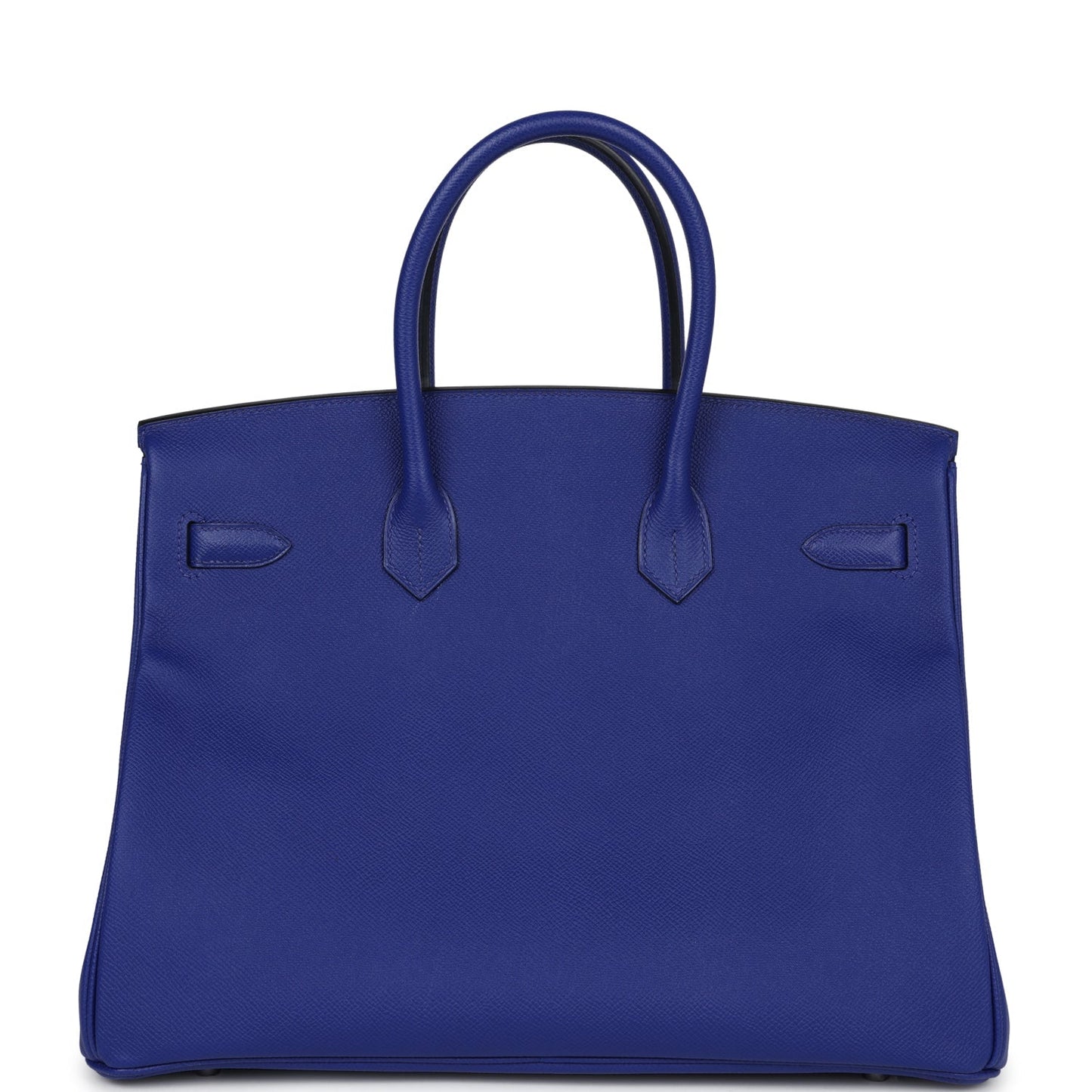 Pre-owned Hermes Birkin 35 Bleu Electric Epsom Palladium Hardware - Bob Flawless Skincare 