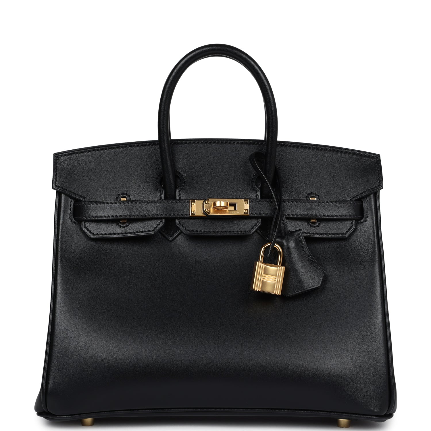 Hermes Birkin 25 Black Box Gold Hardware - Bob Flawless Skincare 