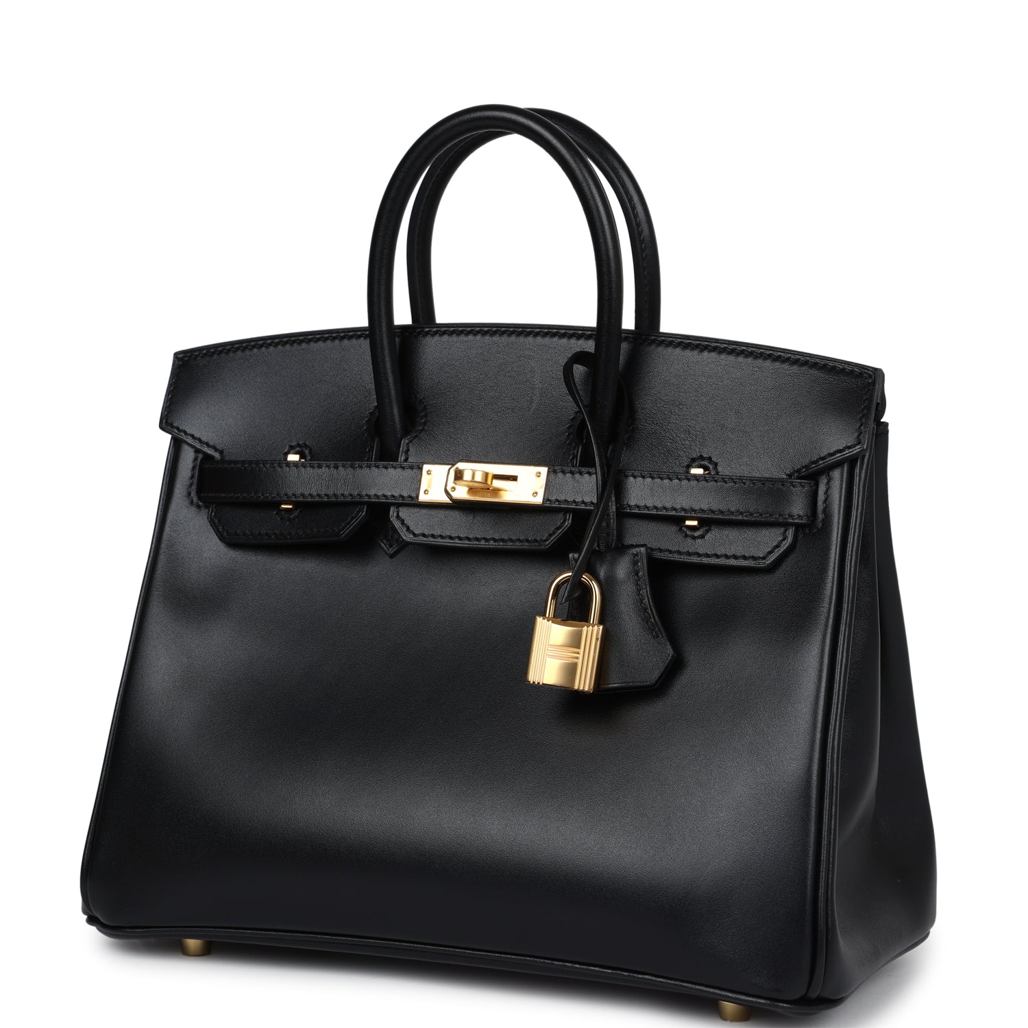 Hermes Birkin 25 Black Box Gold Hardware - Bob Flawless Skincare 