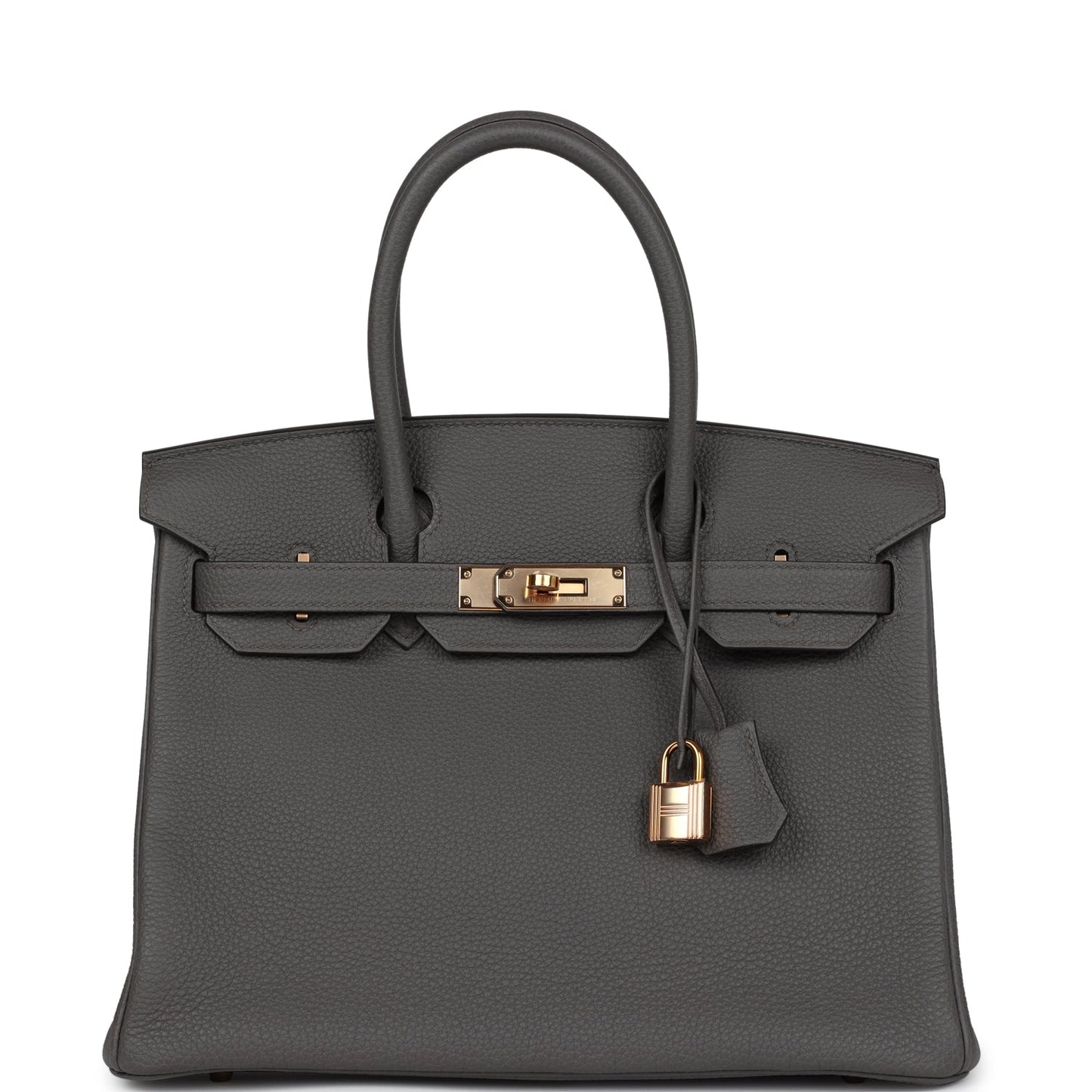 Hermes Birkin 30 Etain Togo Rose Gold Hardware - Bob Flawless Skincare 