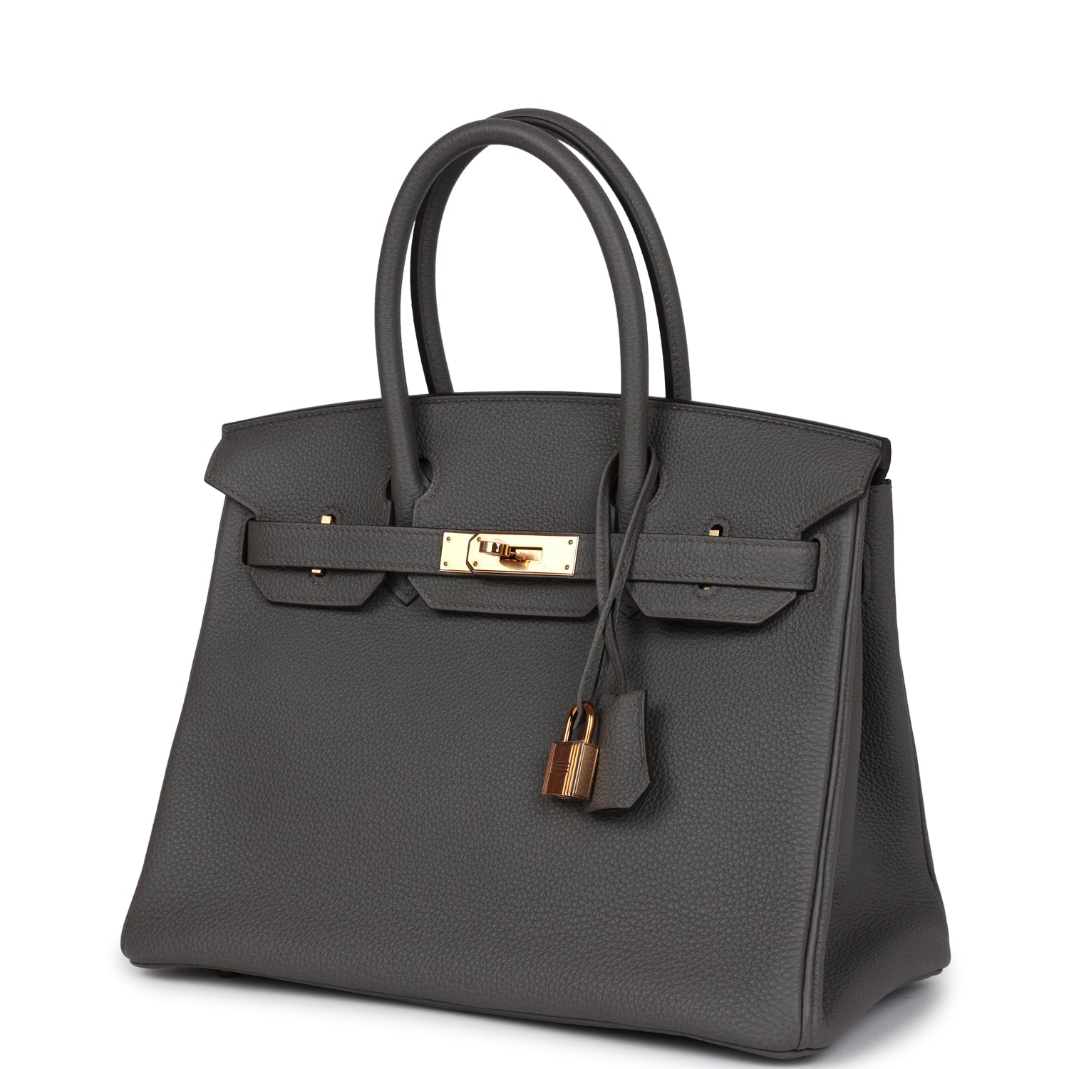 Hermes Birkin 30 Etain Togo Rose Gold Hardware - Bob Flawless Skincare 