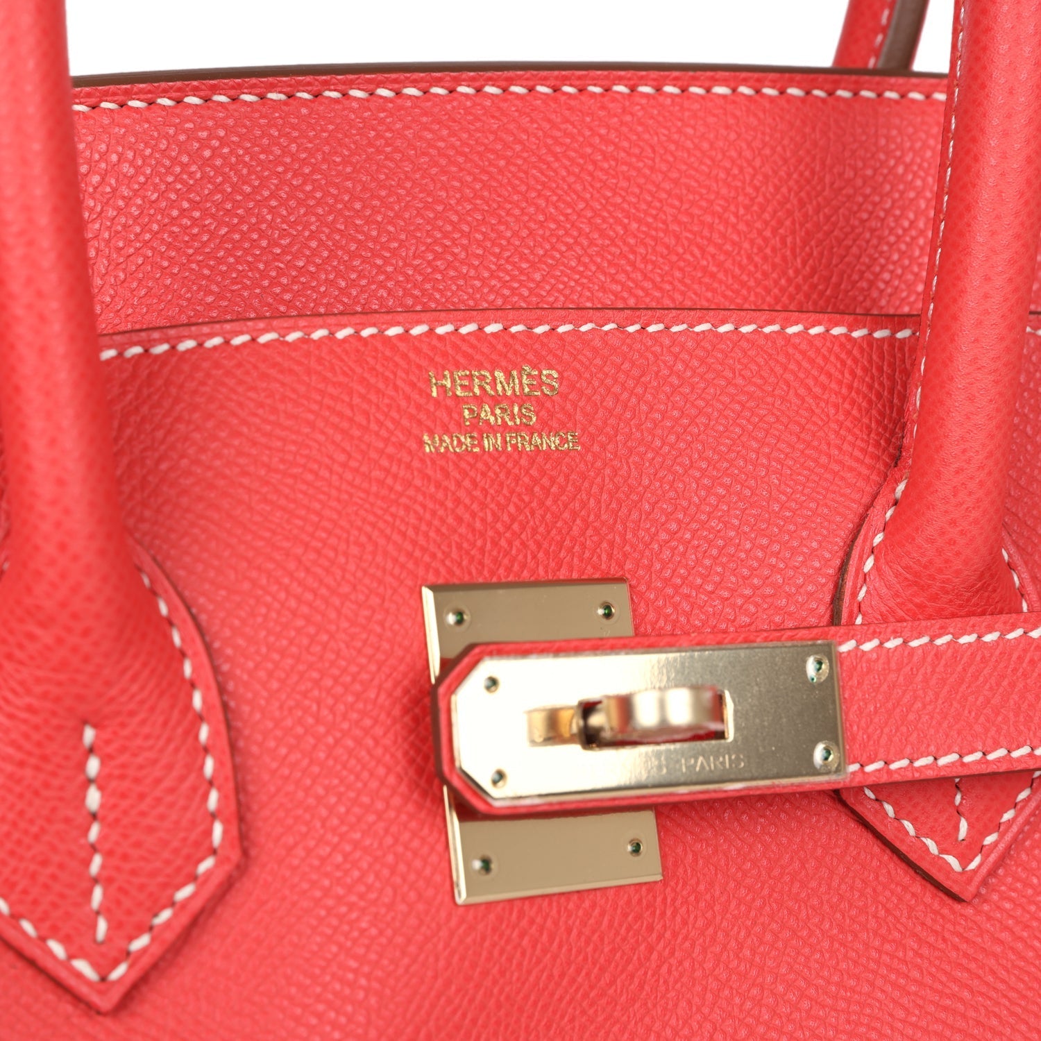 Pre-owned Hermes Birkin 35 Rose Jaipur Candy Epsom Permabrass Hardware - Bob Flawless Skincare 