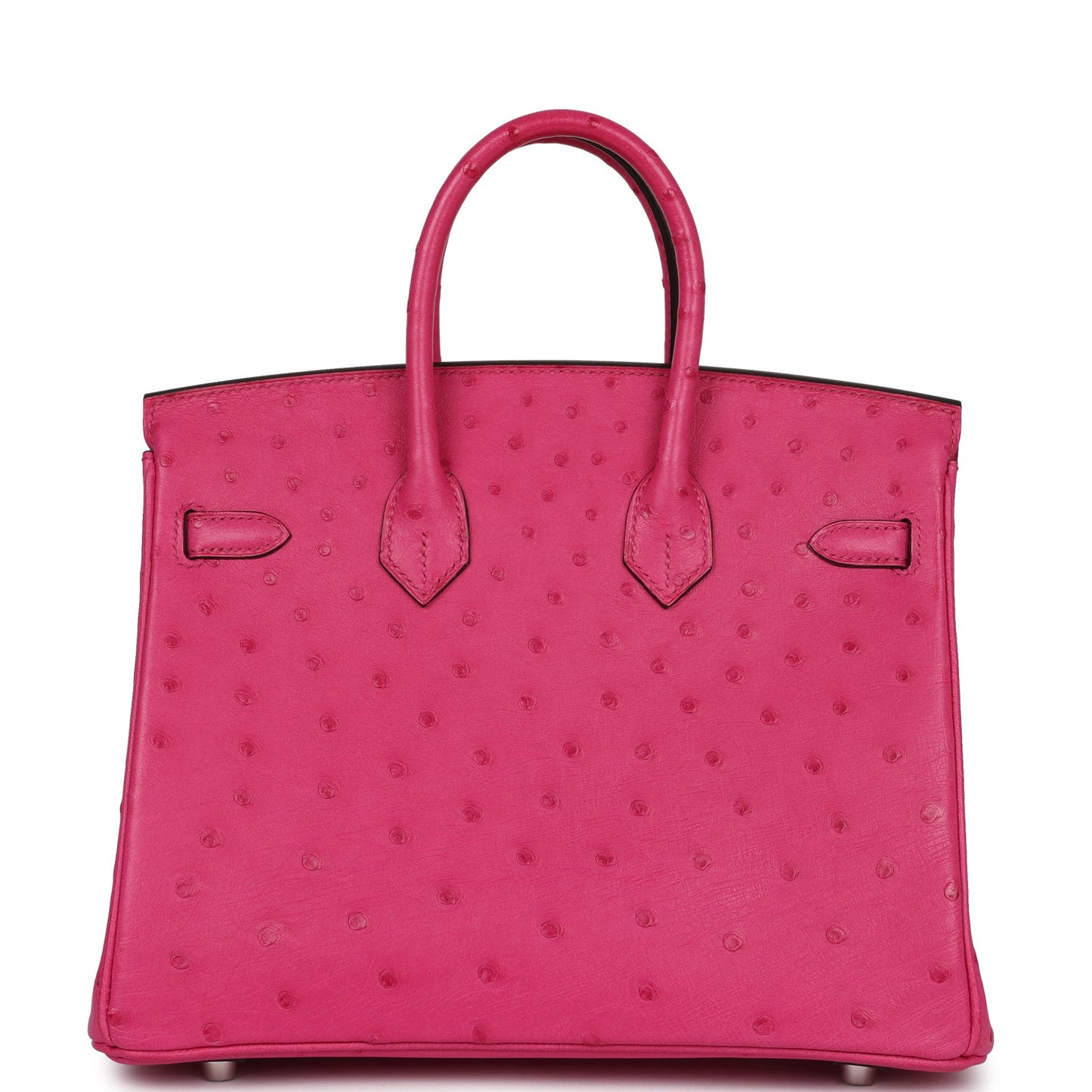 Hermes Birkin 25 Rose Tyrien Ostrich Palladium Hardware - Bob Flawless Skincare 