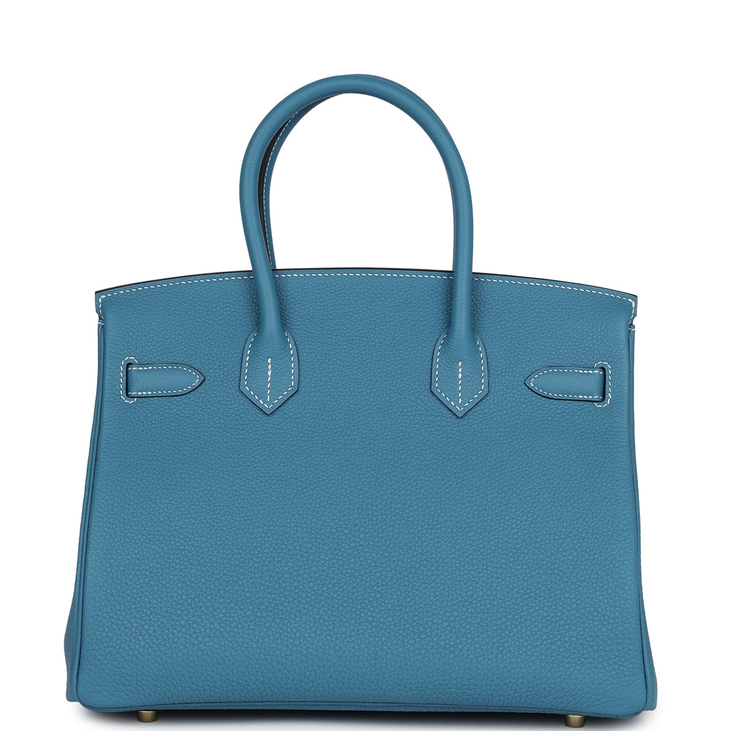 Hermes Birkin 30 Blue Jean Togo Gold Hardware - Bob Flawless Skincare 