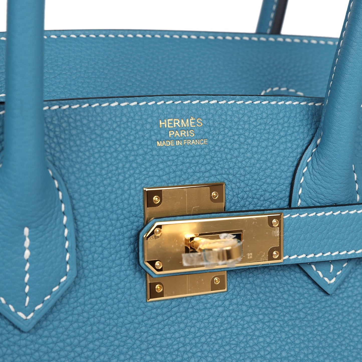 Hermes Birkin 30 Blue Jean Togo Gold Hardware - Bob Flawless Skincare 