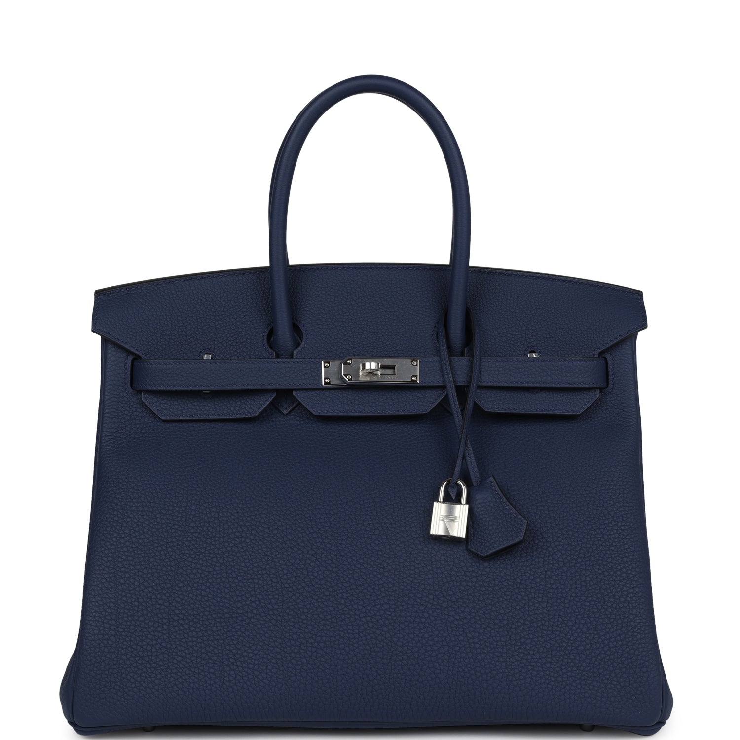 Hermes Birkin 35 Bleu Navy Togo Palladium Hardware - Bob Flawless Skincare 