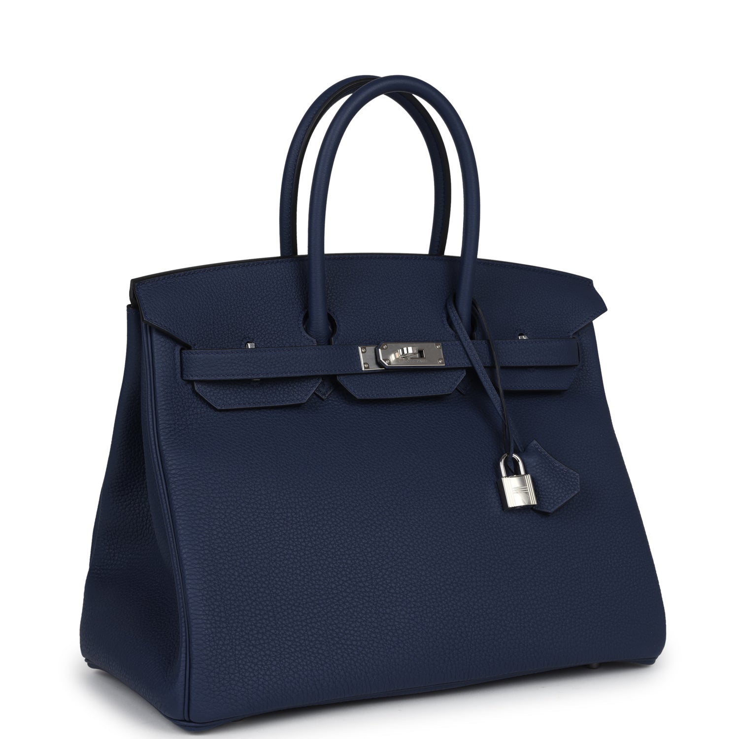 Hermes Birkin 35 Bleu Navy Togo Palladium Hardware - Bob Flawless Skincare 