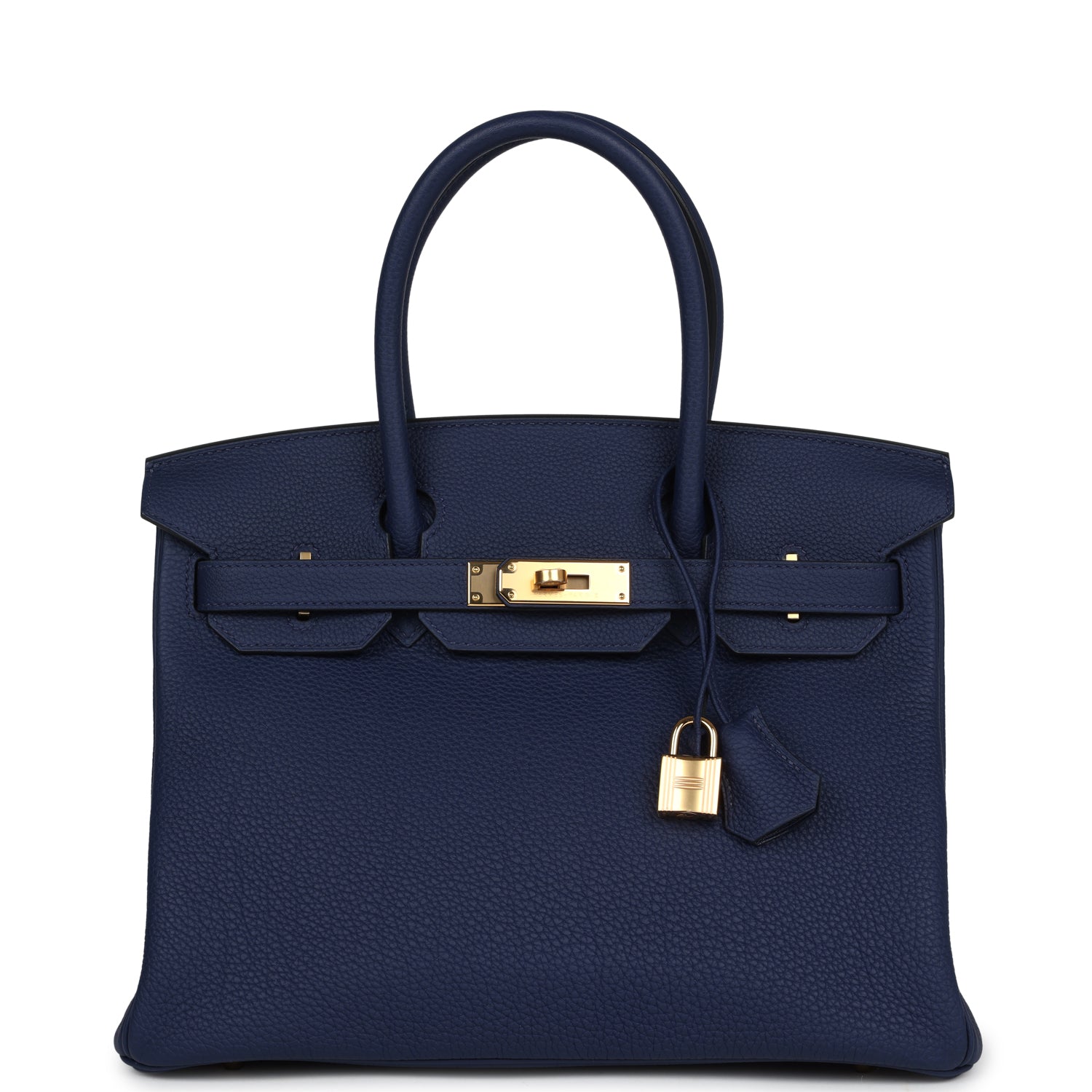 Hermes Birkin 30 Bleu Nuit Togo Gold Hardware - Bob Flawless Skincare 