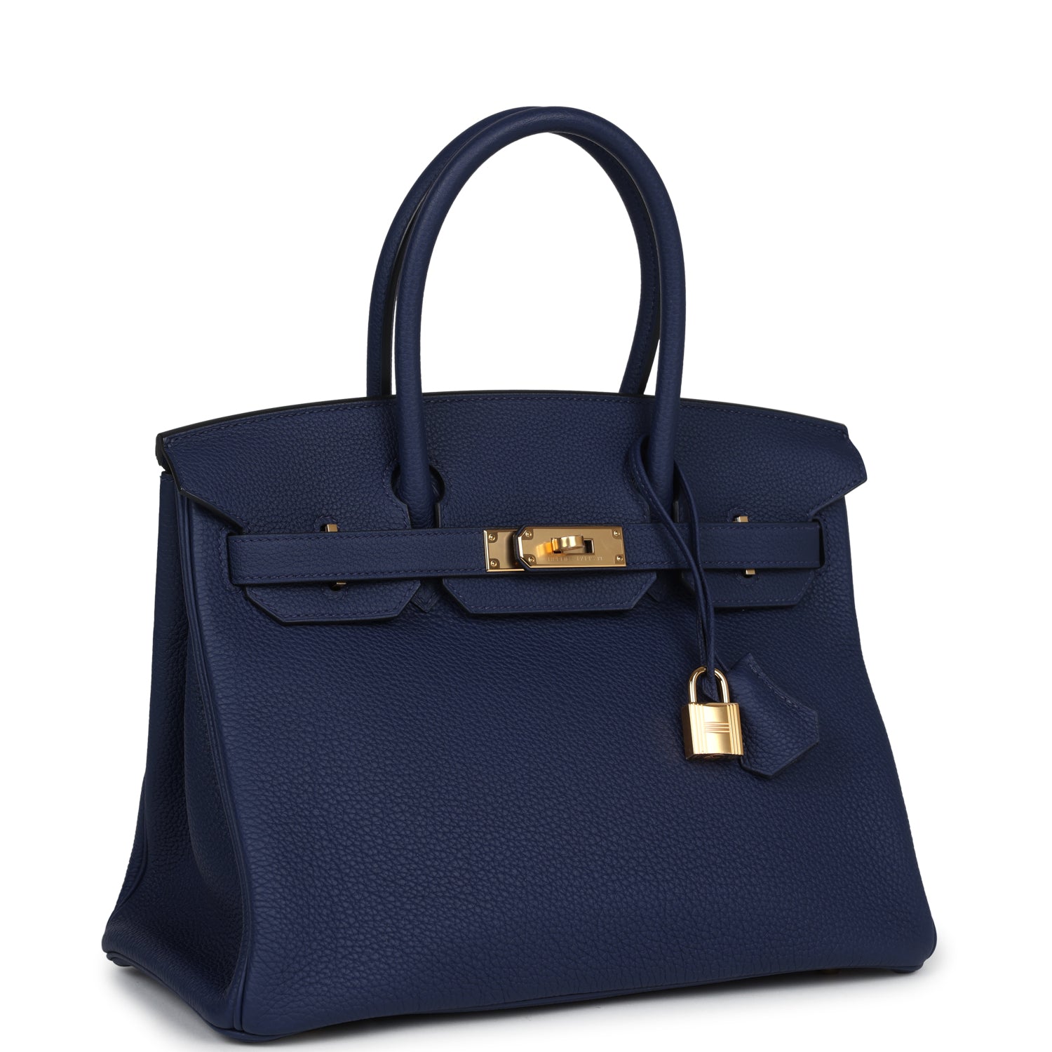 Hermes Birkin 30 Bleu Nuit Togo Gold Hardware - Bob Flawless Skincare 