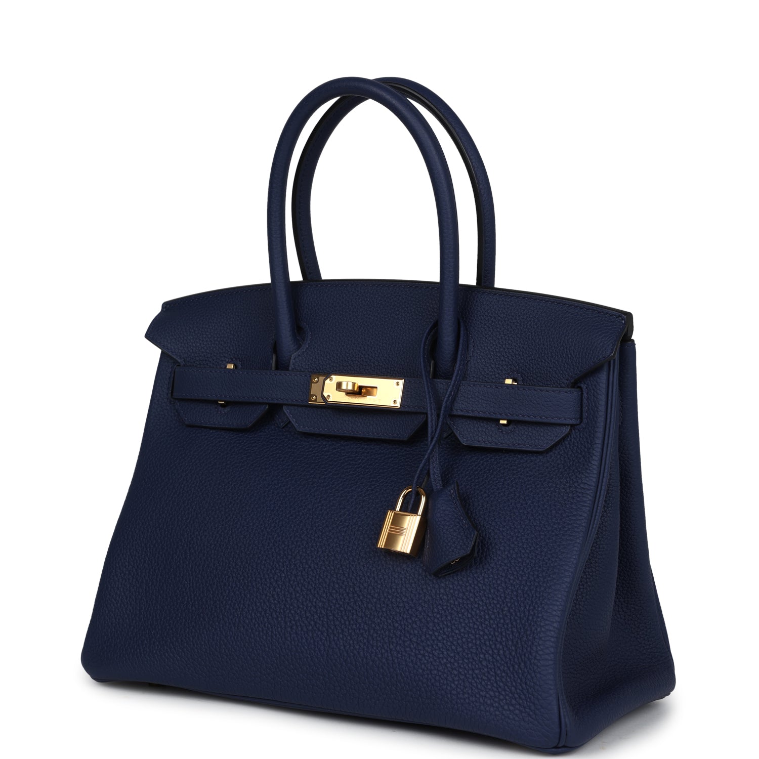 Hermes Birkin 30 Bleu Nuit Togo Gold Hardware - Bob Flawless Skincare 