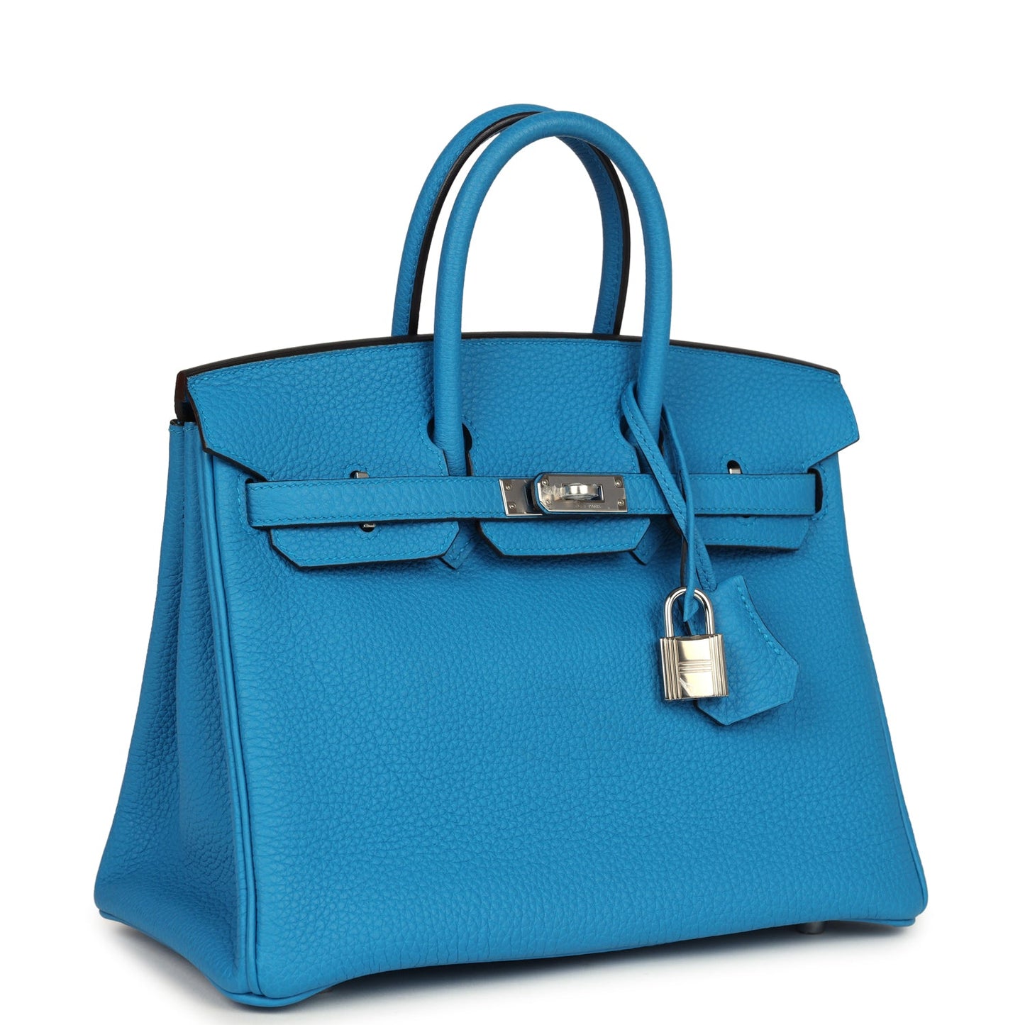 Hermes Birkin 25 Bleu Zanzibar Togo Palladium Hardware