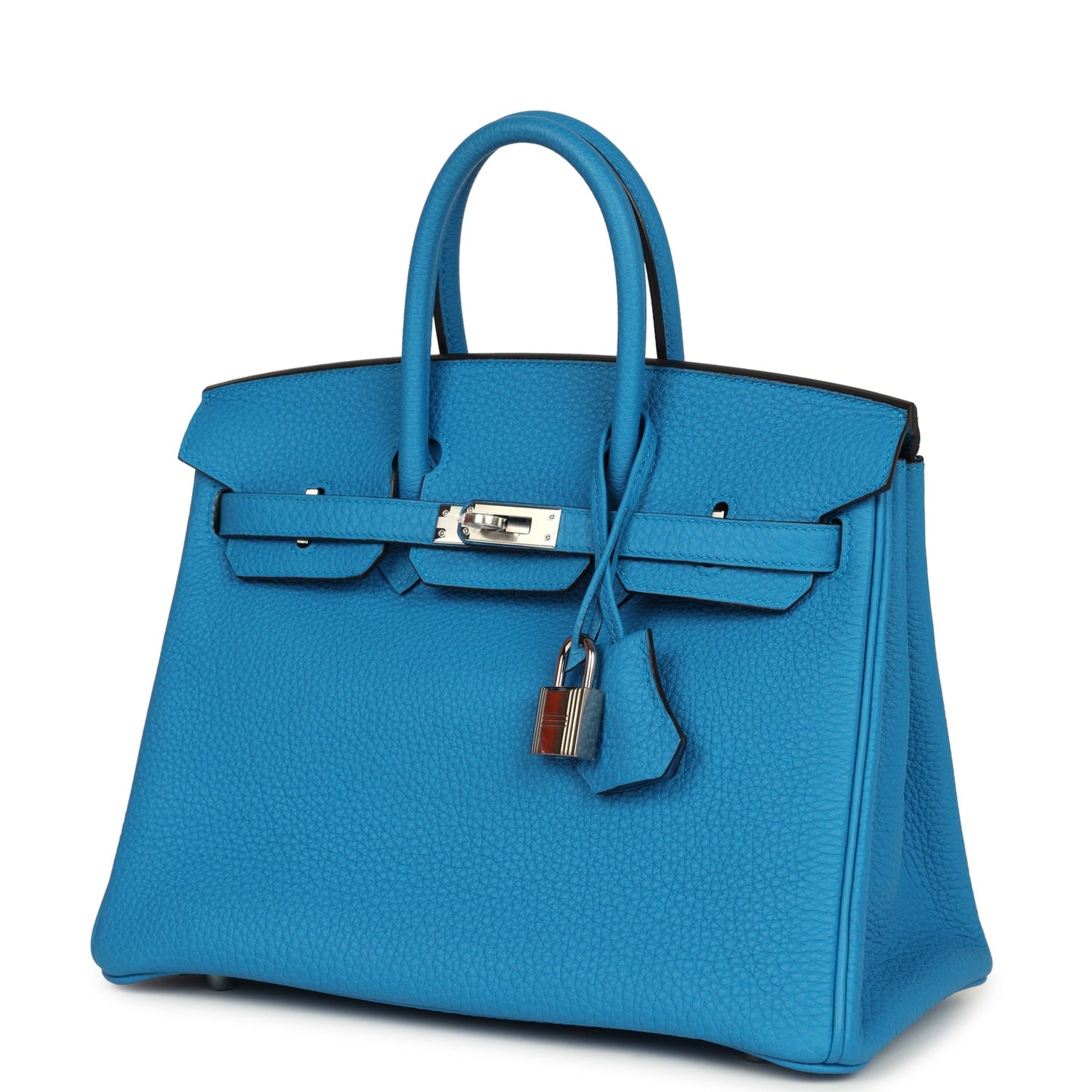 Hermes Birkin 25 Bleu Zanzibar Togo Palladium Hardware