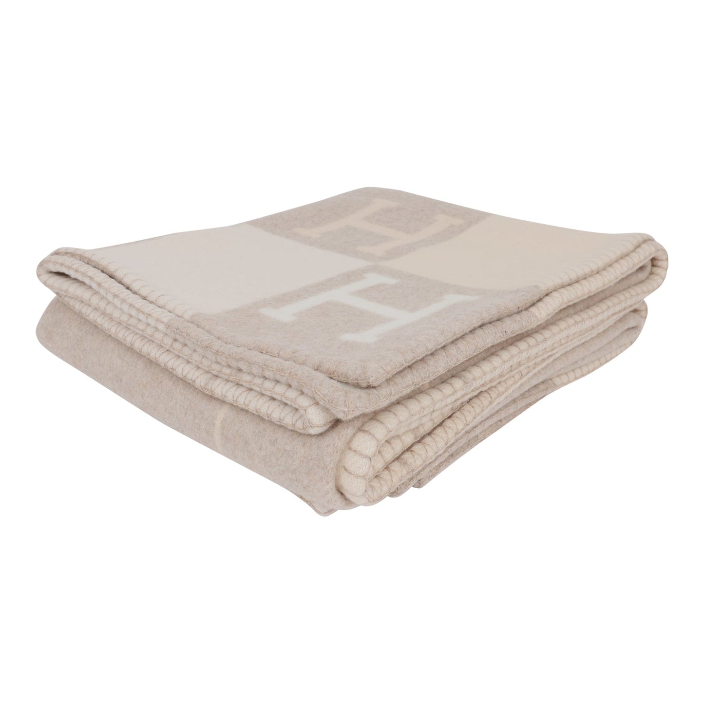 Hermes "Classic Avalon" Coco and Camomille Blanket - Bob Flawless Skincare 