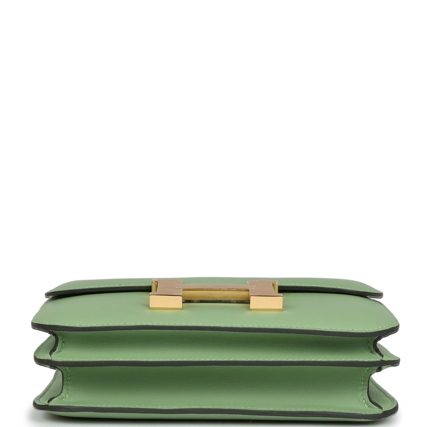 Hermes Constance 18 Vert Criquet Swift Gold Hardware