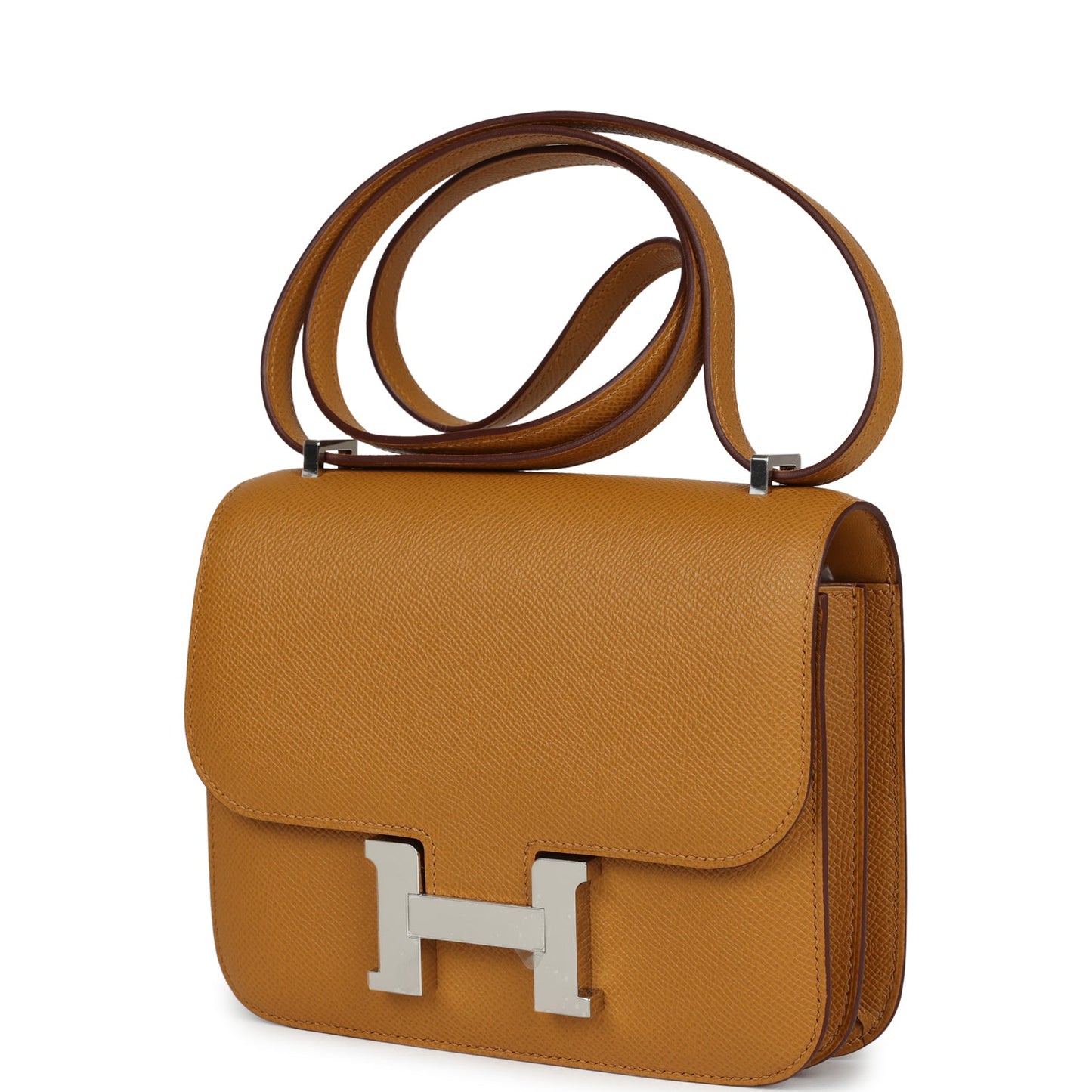 Hermes Constance 18 Sesame Epsom Palladium Hardware