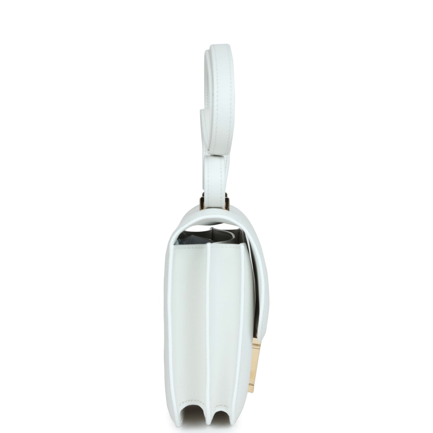 Hermes Constance 18 New White Swift Gold Hardware