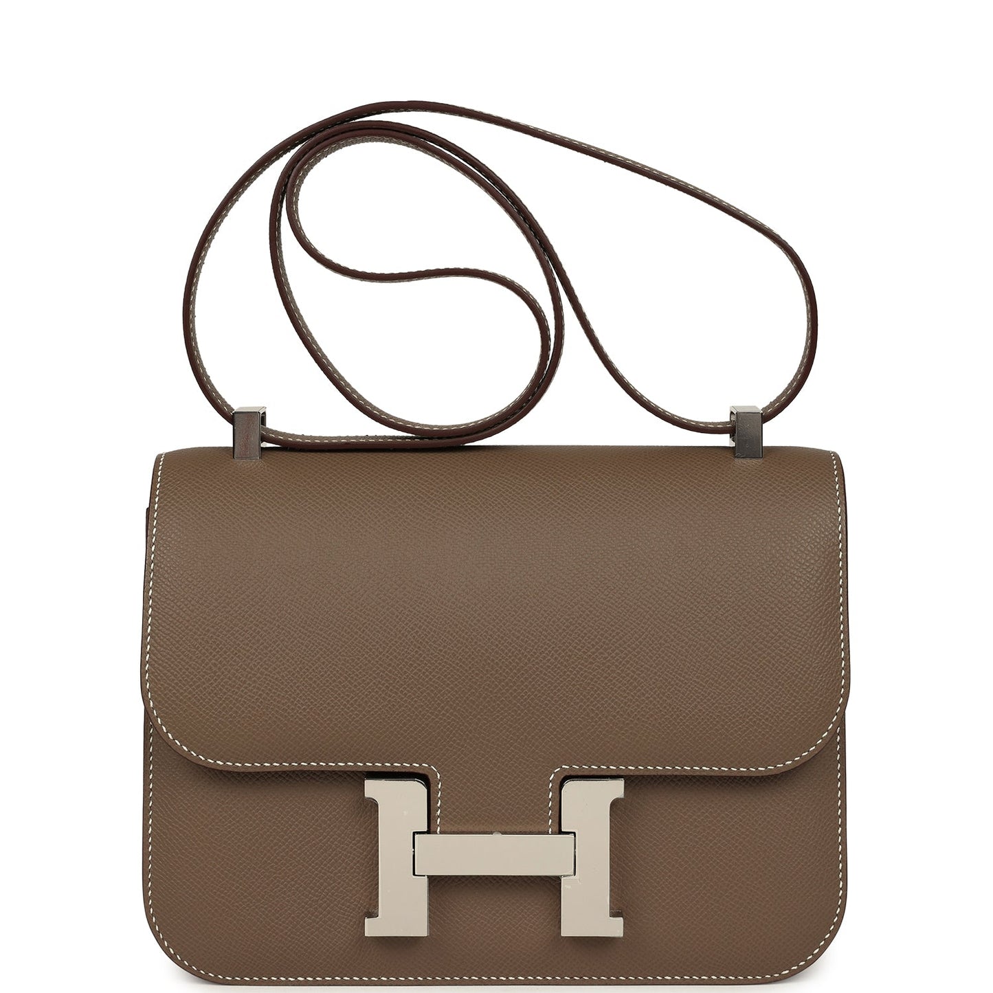 Hermes Constance 1-24 Etoupe Epsom Palladium Hardware