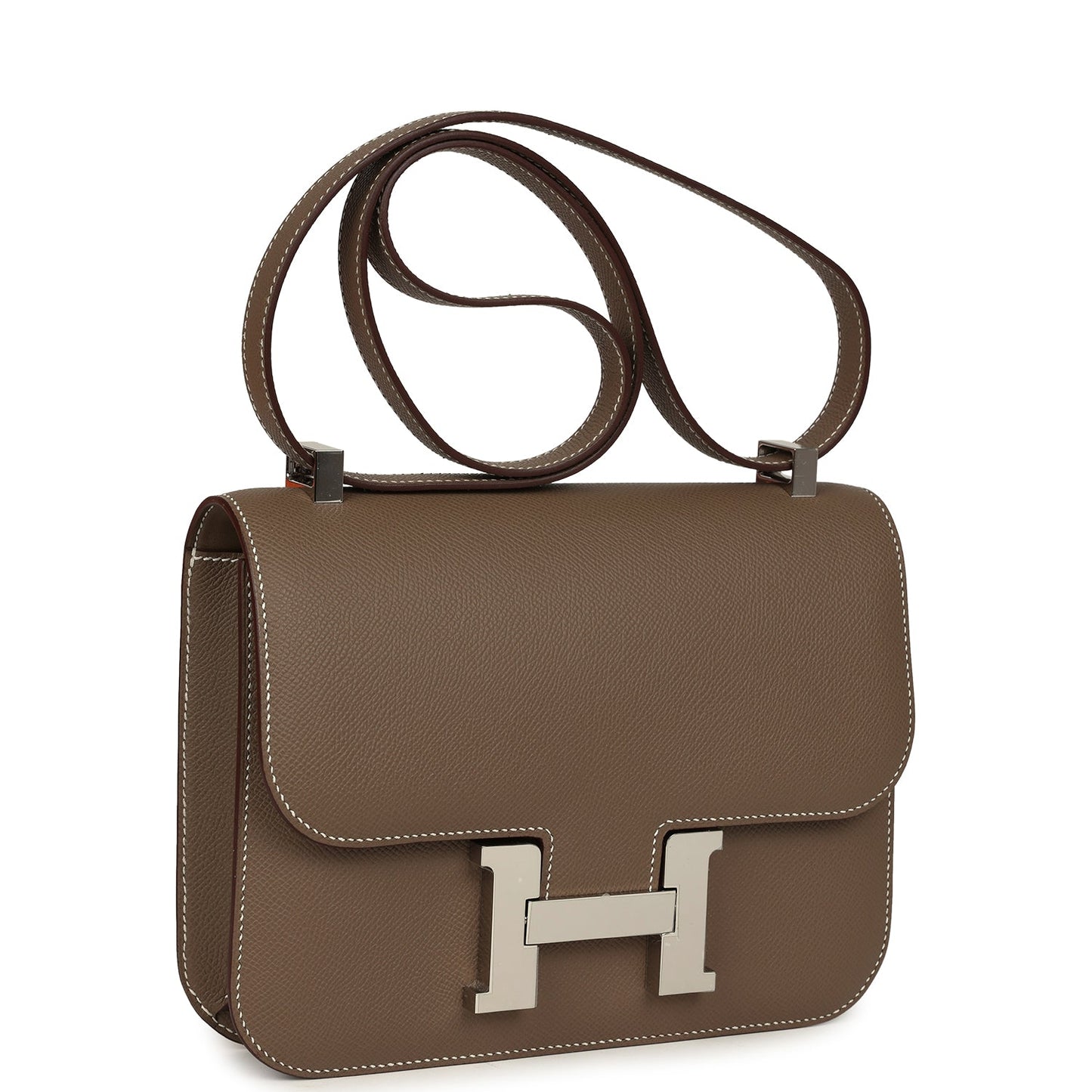 Hermes Constance 1-24 Etoupe Epsom Palladium Hardware