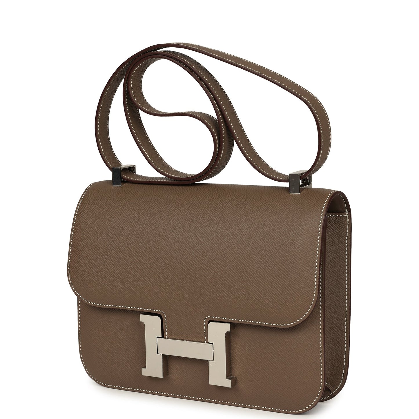 Hermes Constance 1-24 Etoupe Epsom Palladium Hardware