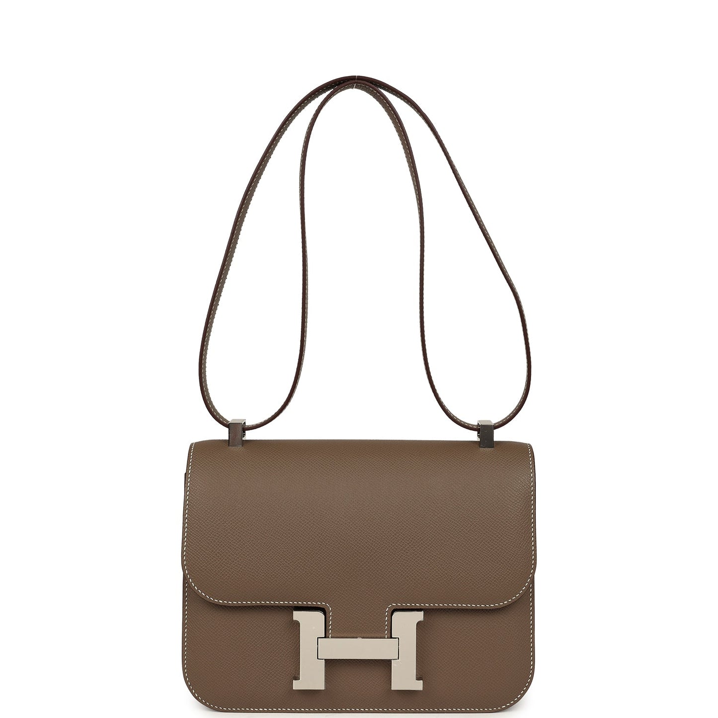 Hermes Constance 1-24 Etoupe Epsom Palladium Hardware