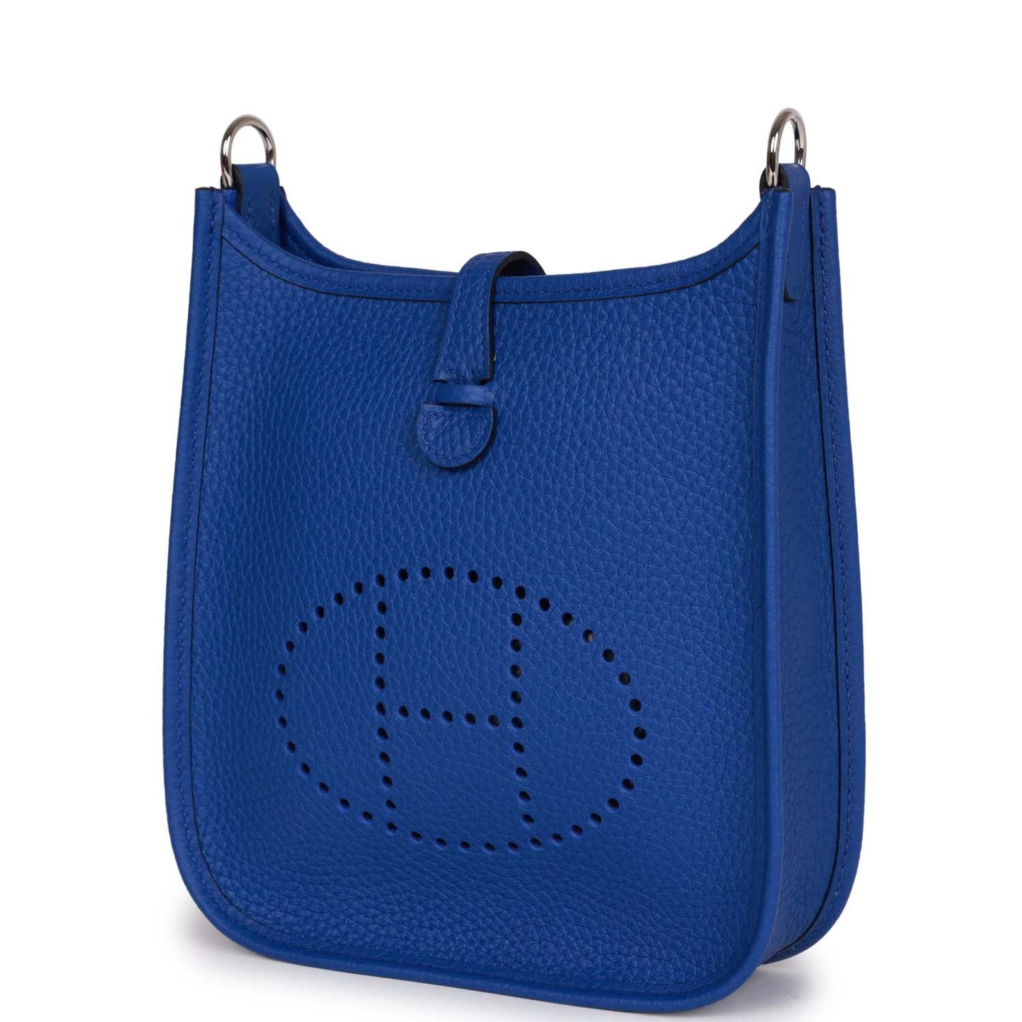 Hermes Evelyne TPM Bleu Royal Clemence Palladium Hardware