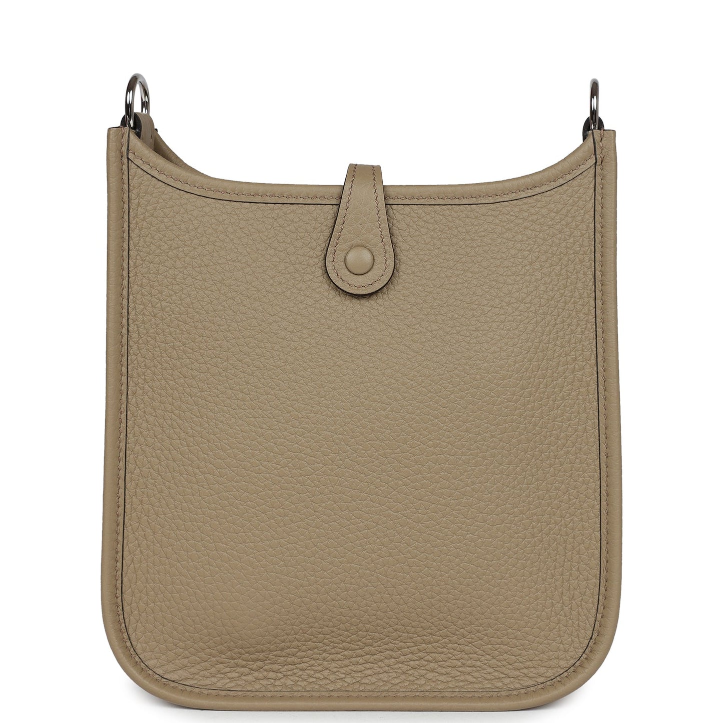 Hermes Evelyne TPM Beige Marfa Clemence Palladium Hardware