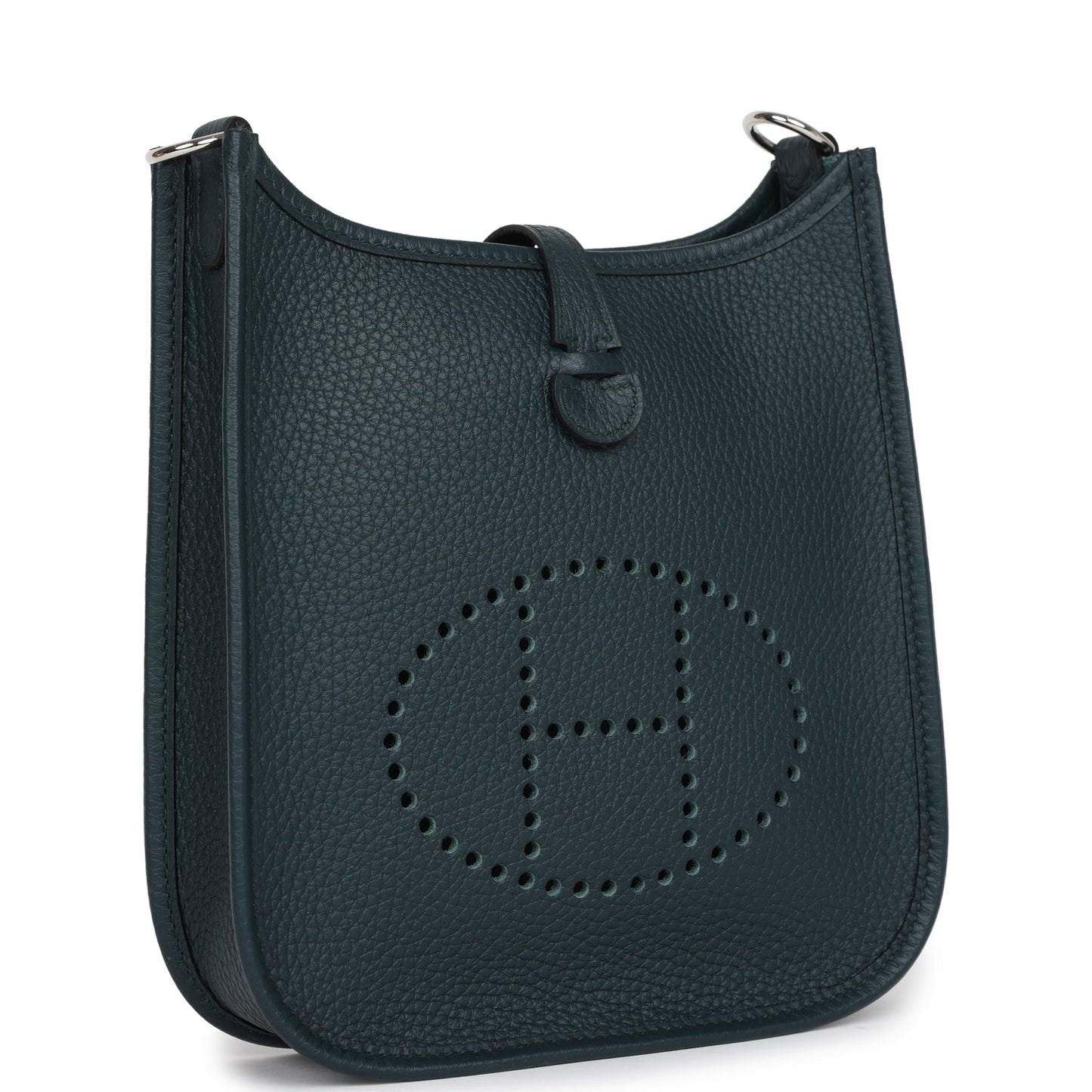 Hermes Evelyne TPM Vert Cypress Clemence Palladium Hardware