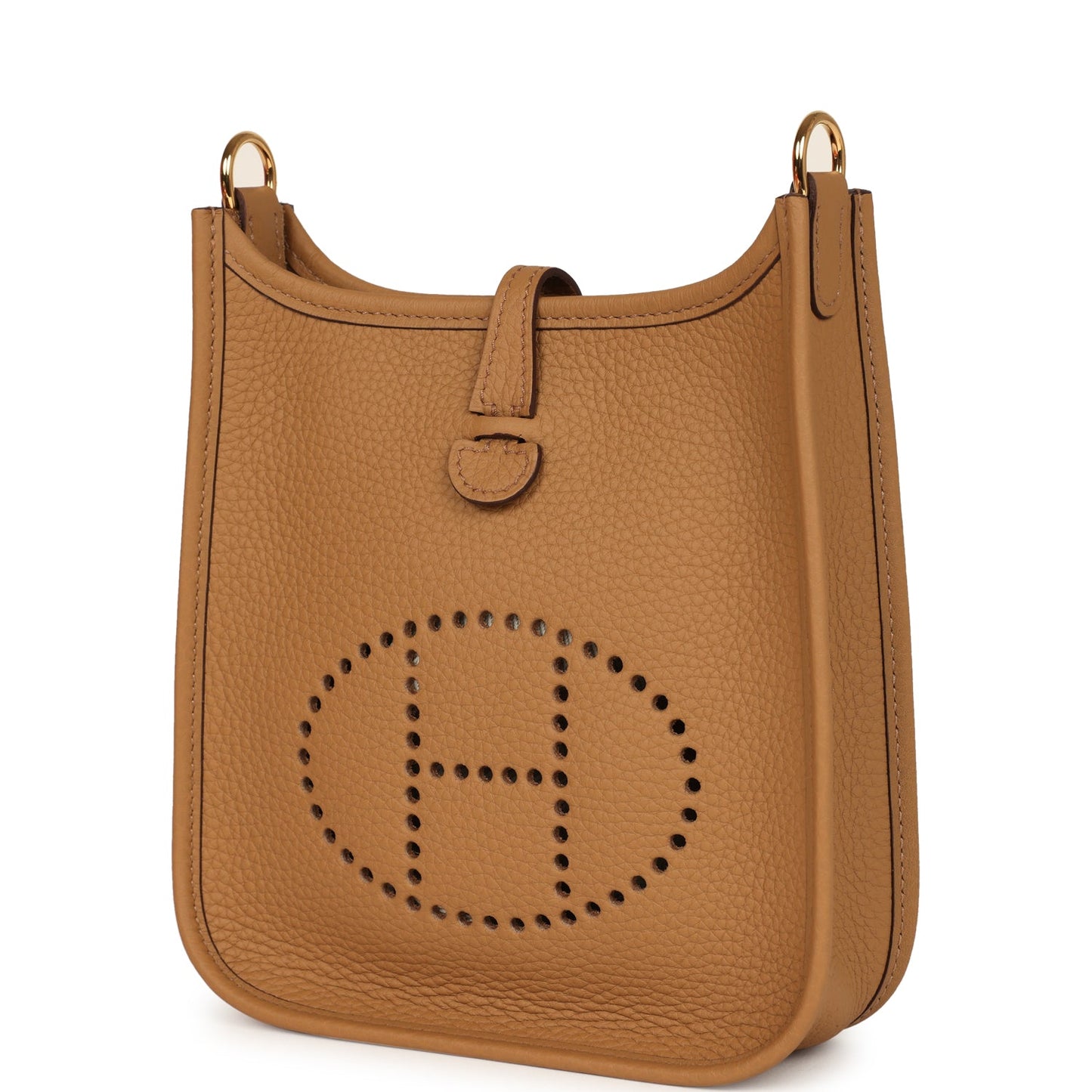 Hermes Evelyne TPM Biscuit Clemence Gold Hardware