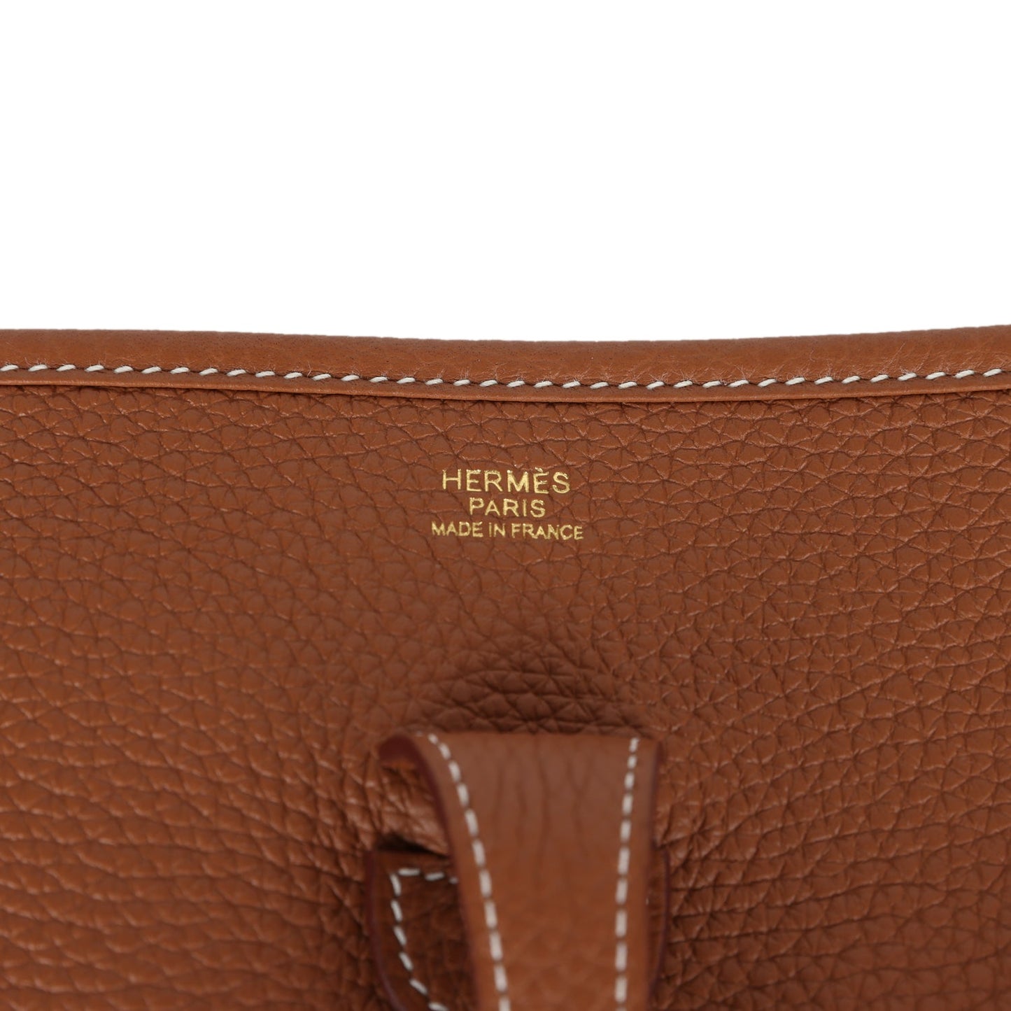 Hermes Evelyne PM Gold Clemence Gold Hardware