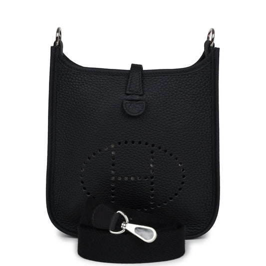 Hermes Evelyne TPM Black Clemence Palladium Hardware